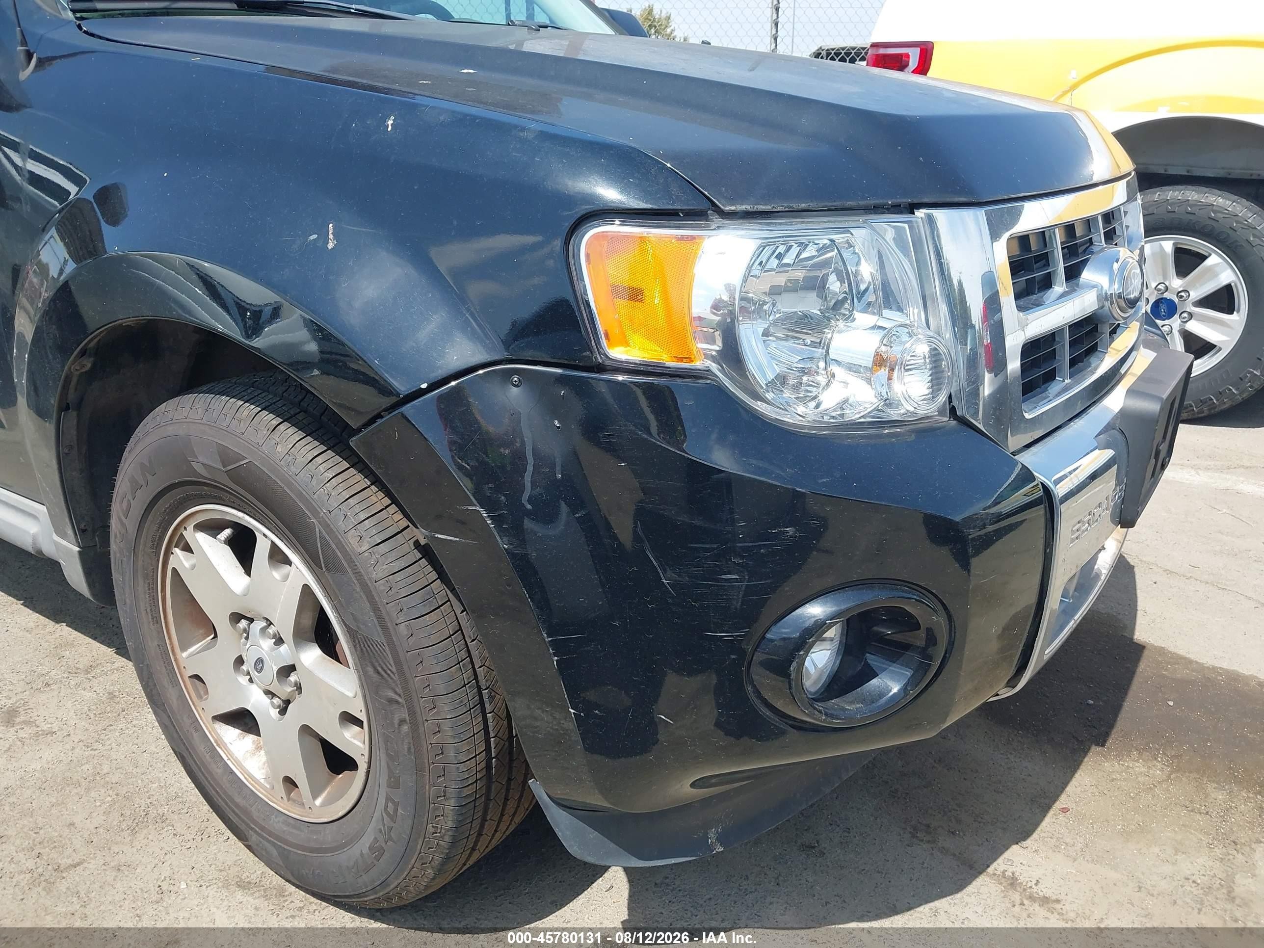 2009 Ford Escape Hybrid Limited Black vin: 1FMCU59339KB56350