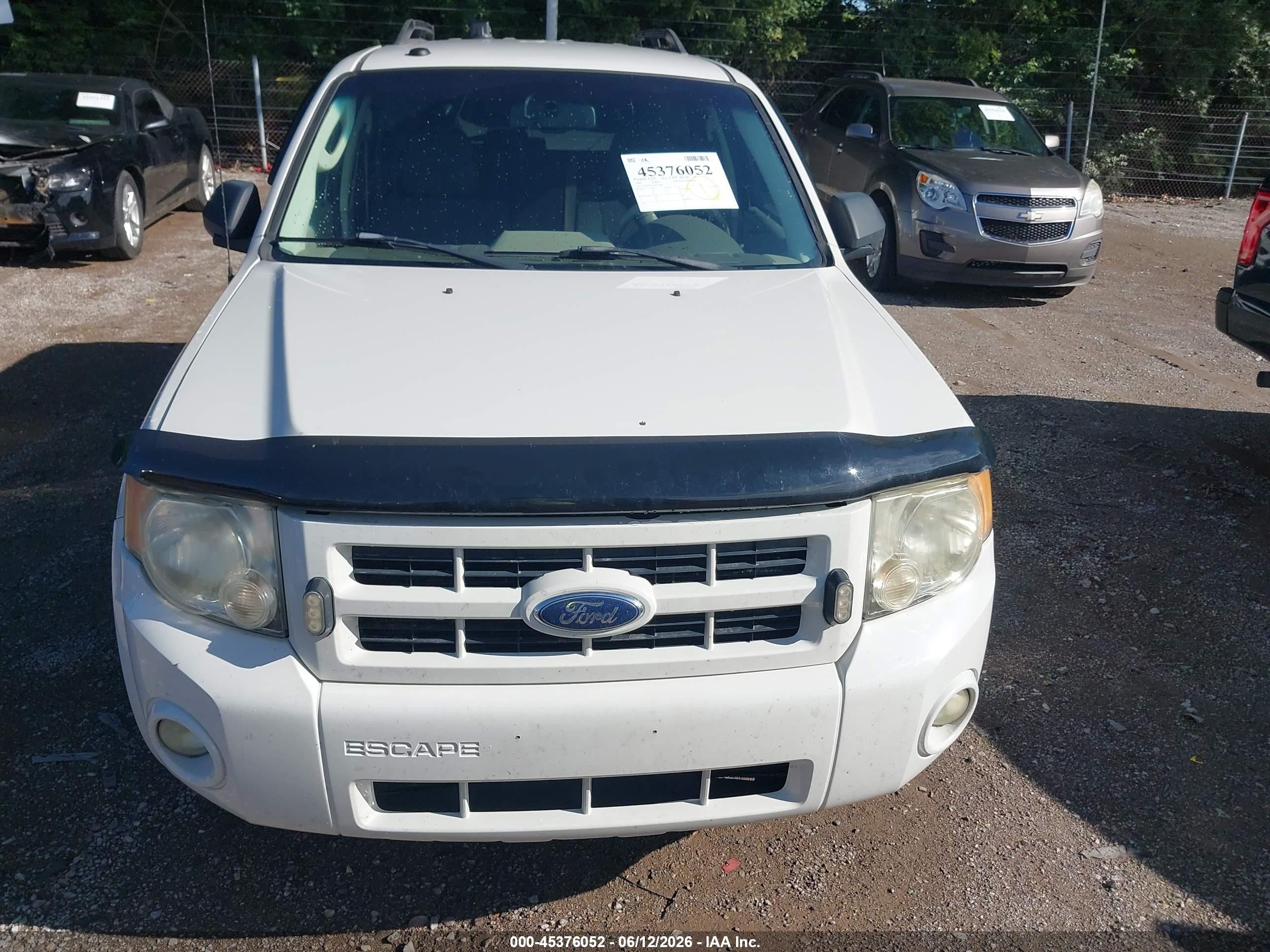 2009 Ford Escape Hybrid Limited Белый vin: 1FMCU59339KC38403