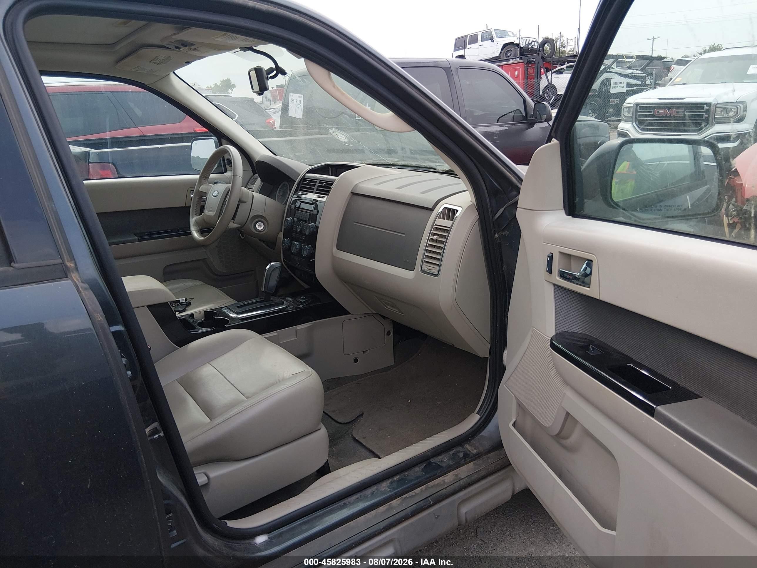 2009 Ford Escape Hybrid Limited Серый vin: 1FMCU59369KB69481