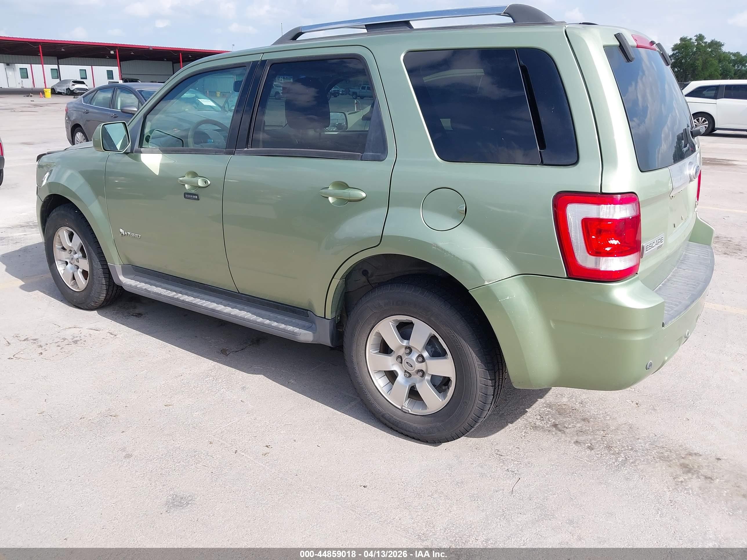 2009 Ford Escape Hybrid Limited Green vin: 1FMCU593X9KC68966