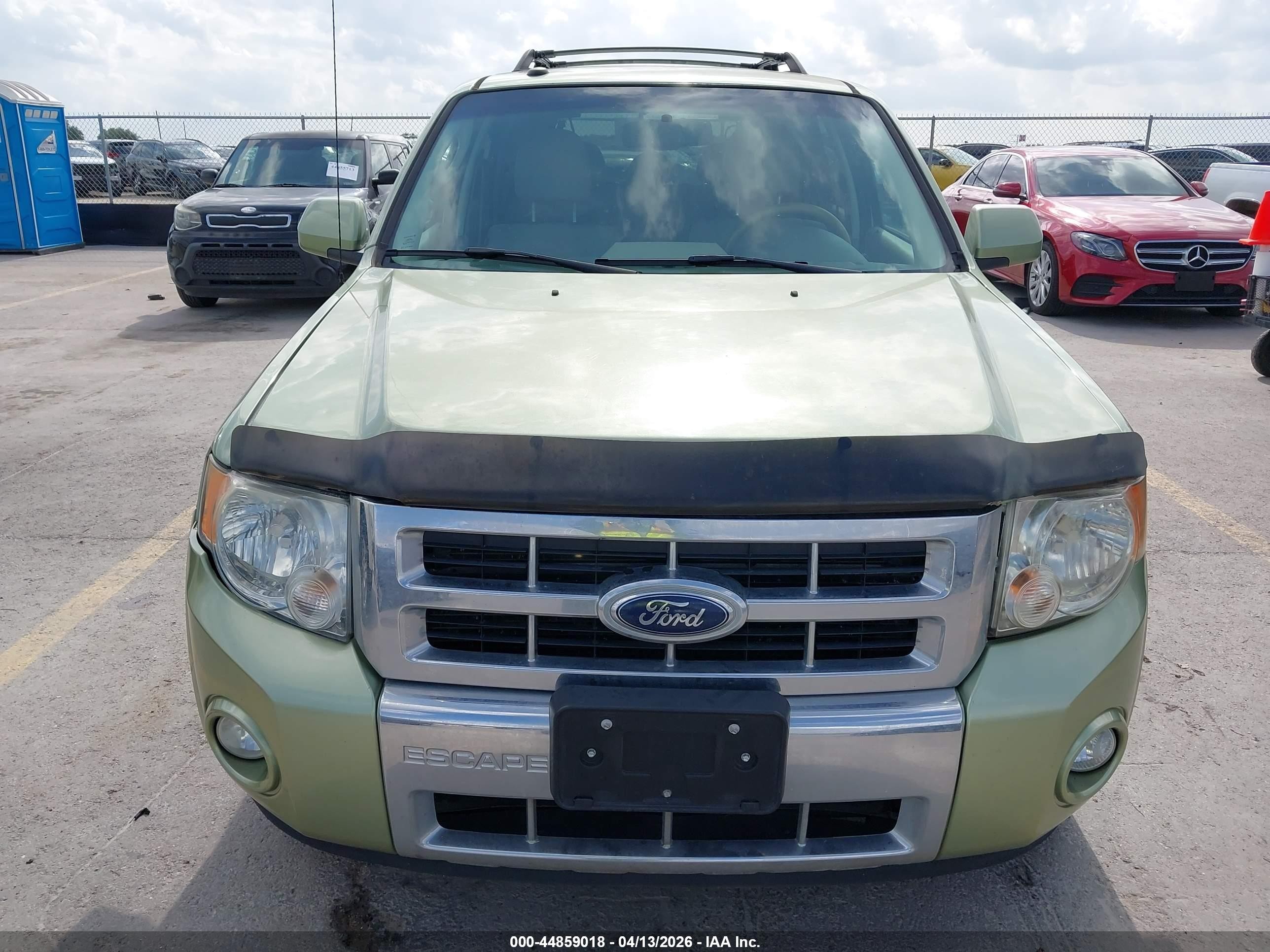 2009 Ford Escape Hybrid Limited Green vin: 1FMCU593X9KC68966