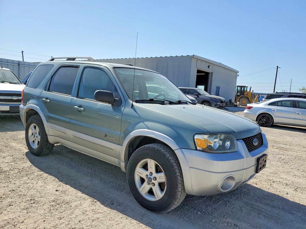 2007 Ford Escape Hev Green vin: 1FMCU59H07KB26893