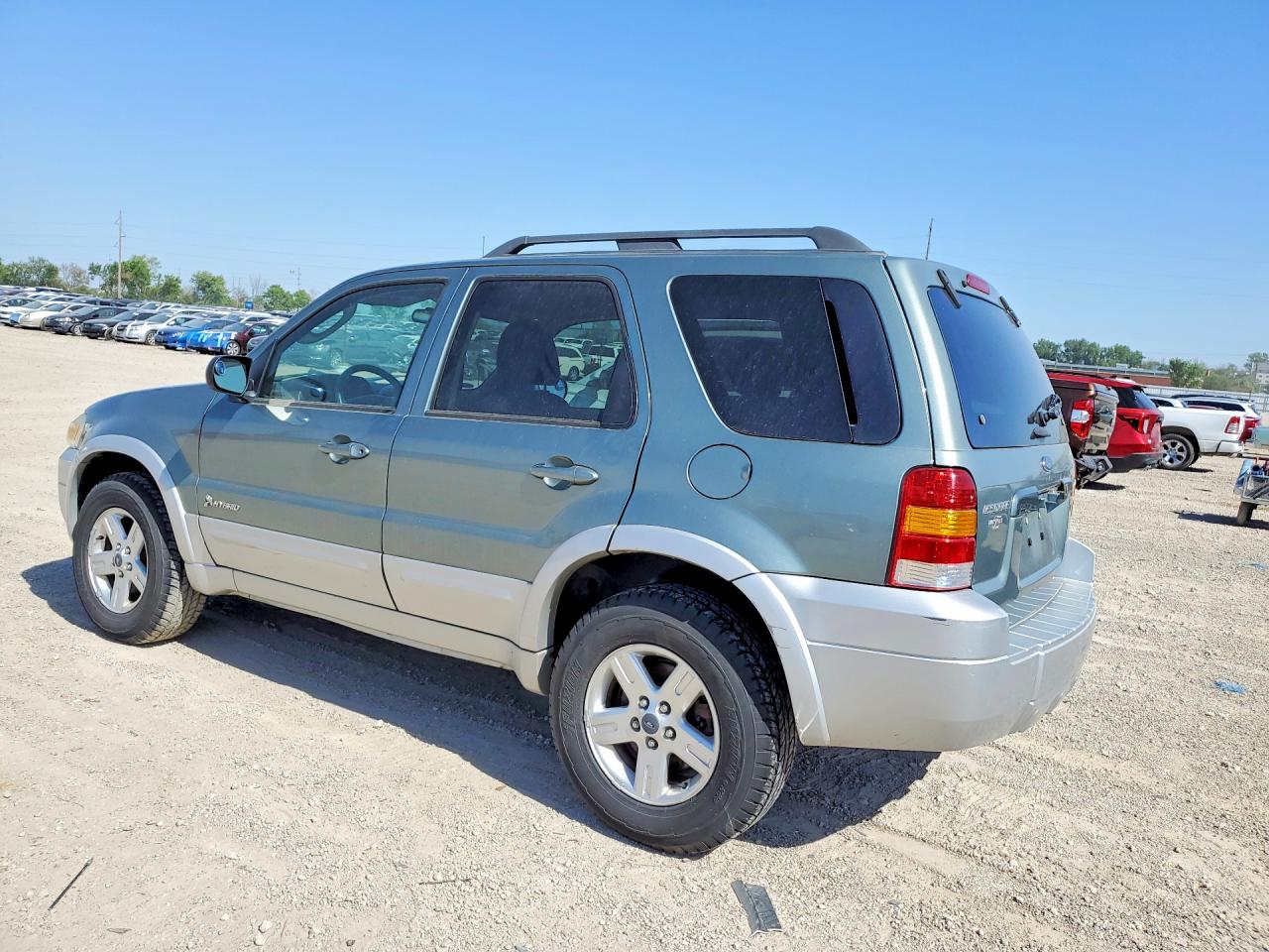 2007 Ford Escape Hev Green vin: 1FMCU59H07KB26893