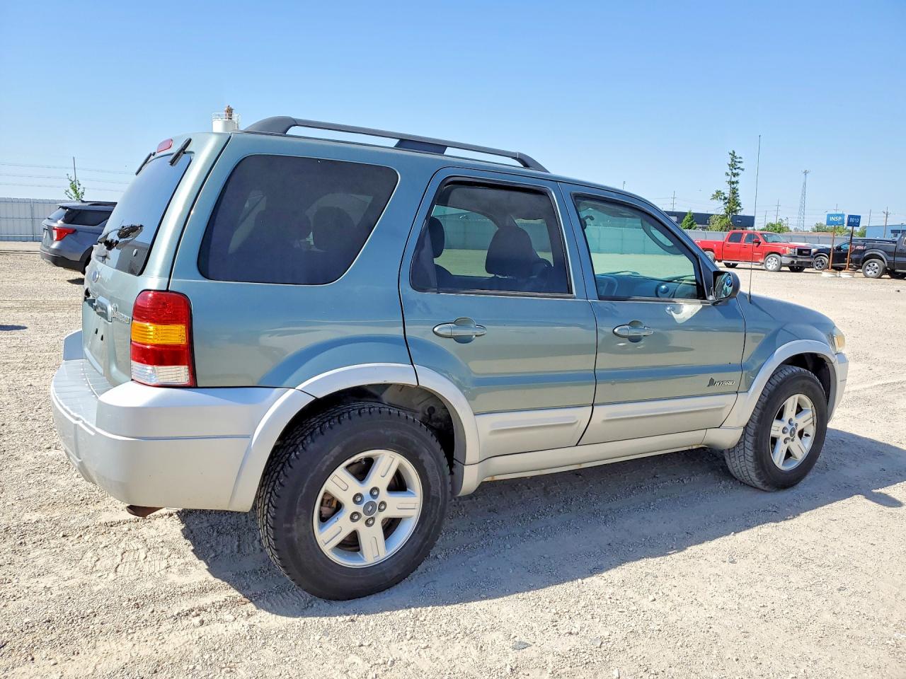 2007 Ford Escape Hev Green vin: 1FMCU59H07KB26893