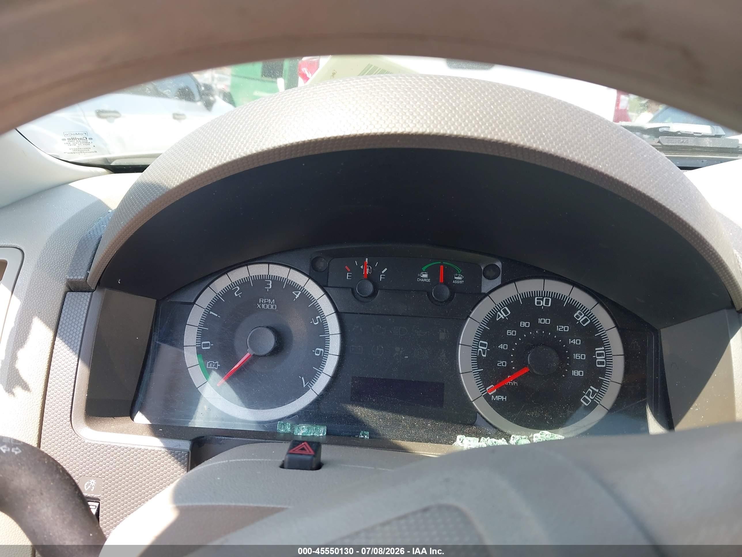 2008 Ford Escape Hybrid   Белый vin: 1FMCU59H08KE09411