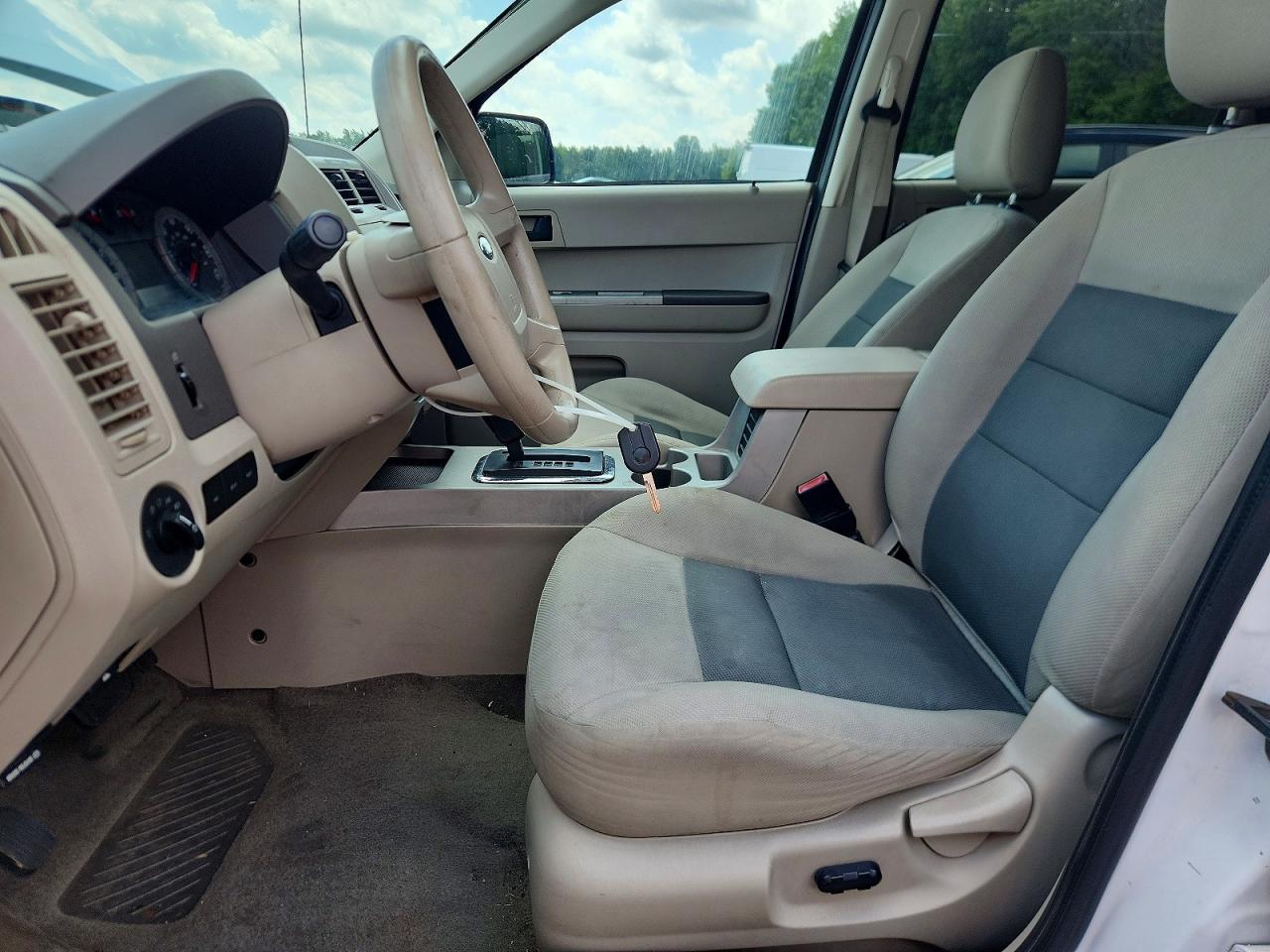 2008 Ford Escape Hev White vin: 1FMCU59H08KE18903