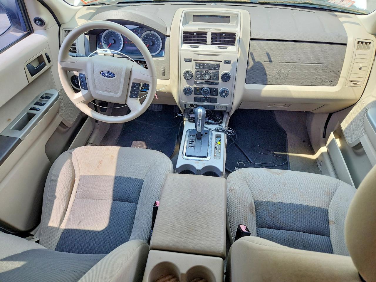 2008 Ford Escape Hybrid White vin: 1FMCU59H18KC90123
