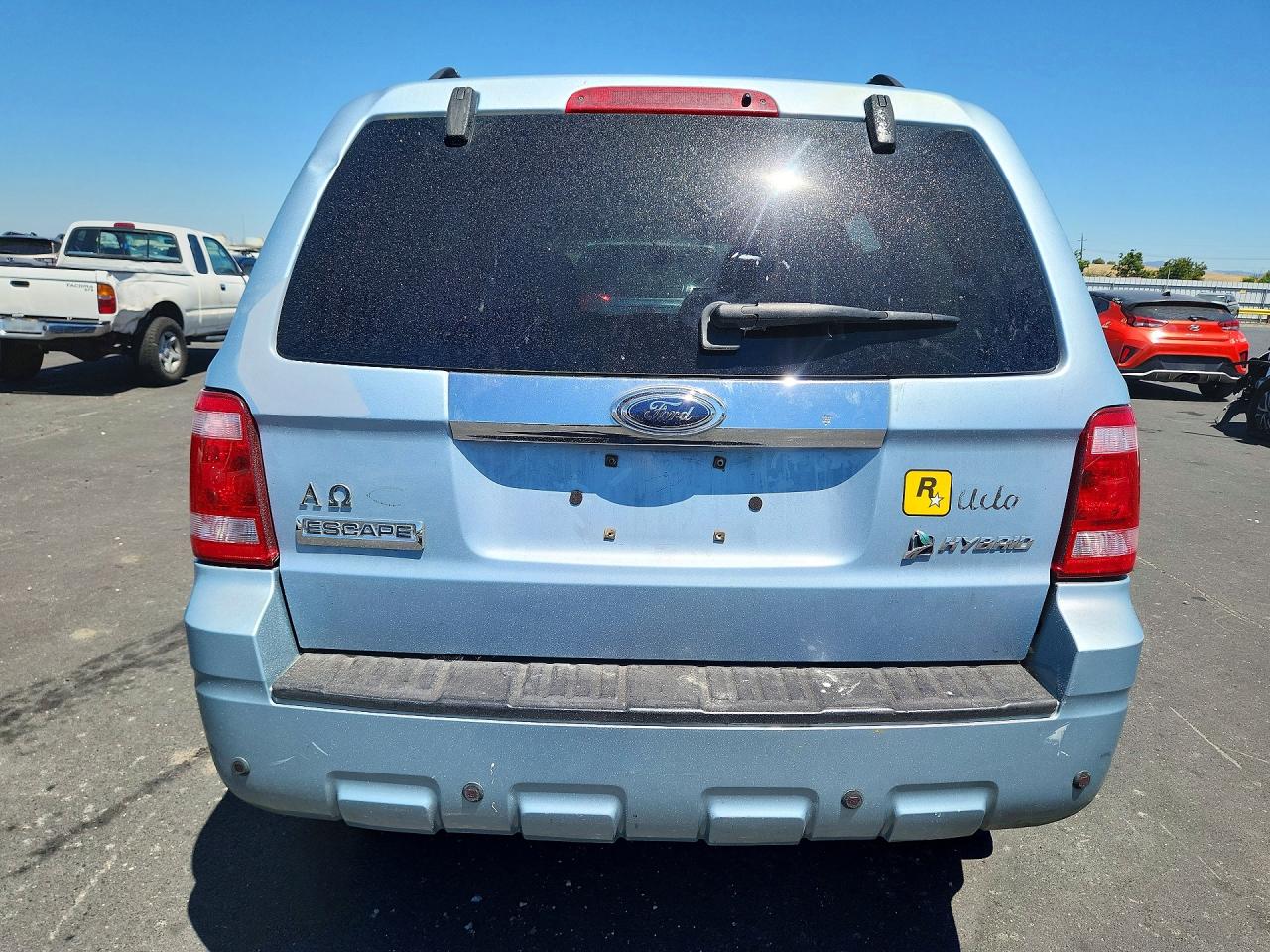 2008 Ford Escape Hev Blue vin: 1FMCU59H28KA39238