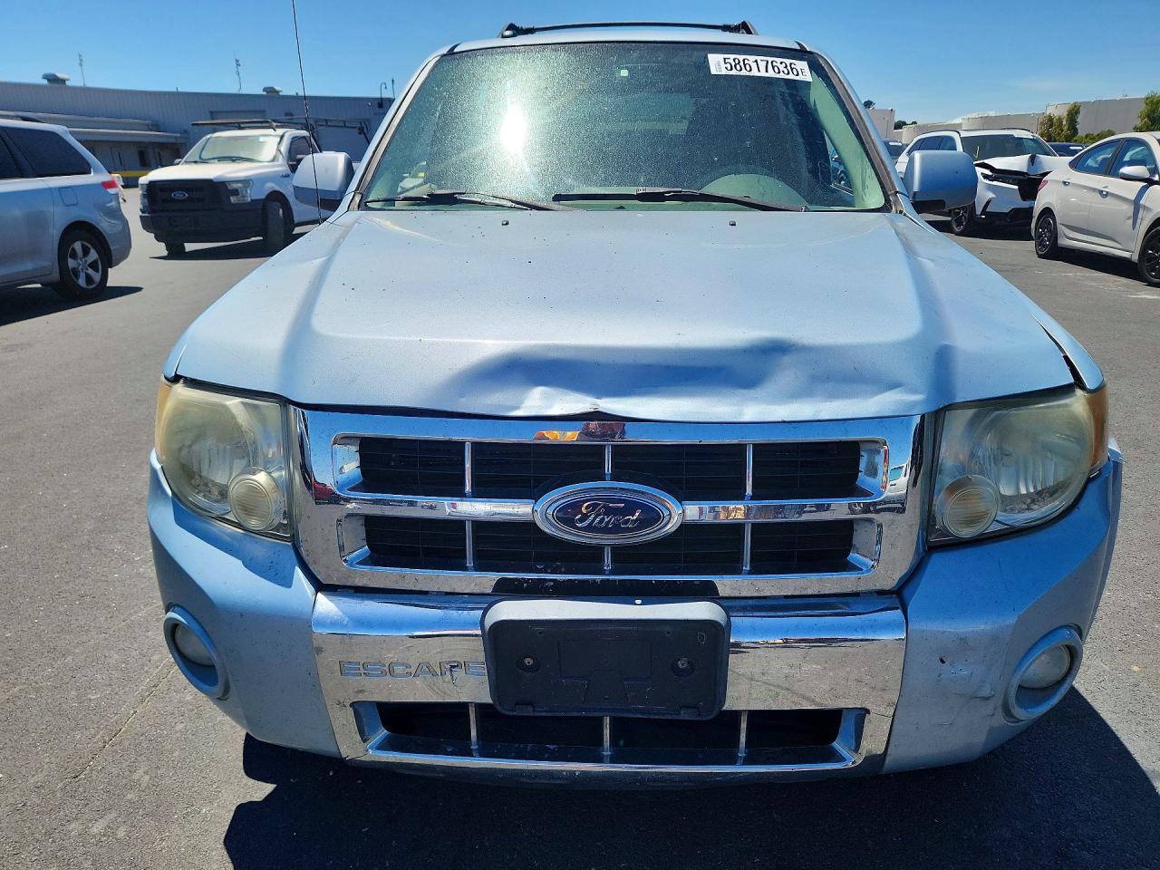 2008 Ford Escape Hev Blue vin: 1FMCU59H28KA39238