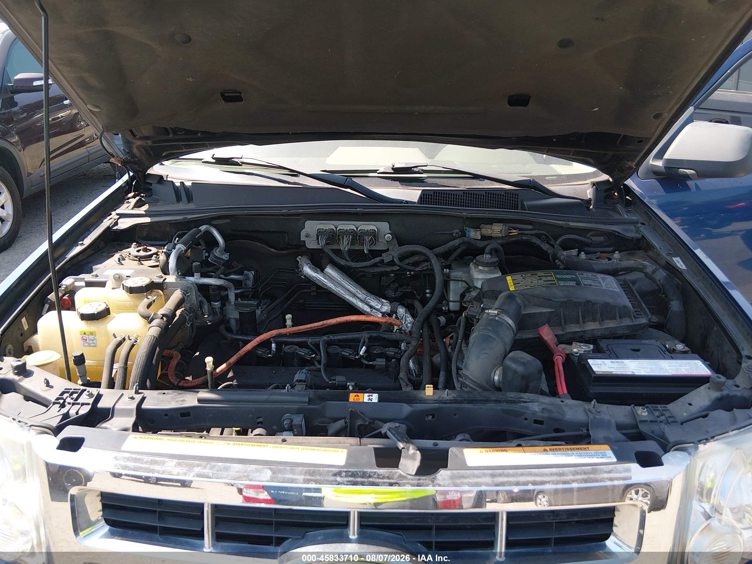 2008 Ford Escape Hybrid   Синий vin: 1FMCU59H38KC05282