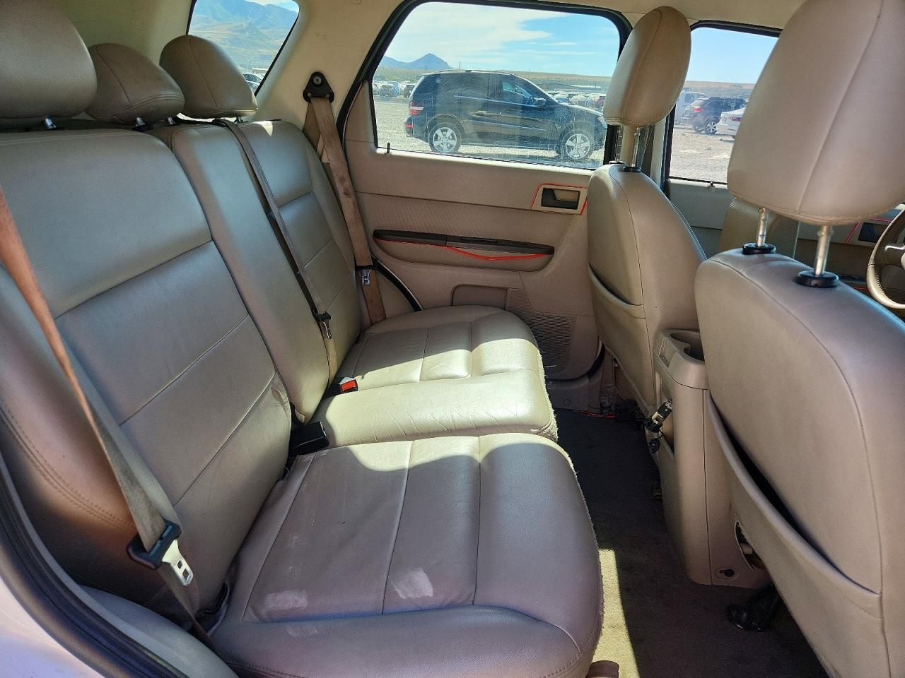 2008 Ford Escape Hev White vin: 1FMCU59H38KD83242
