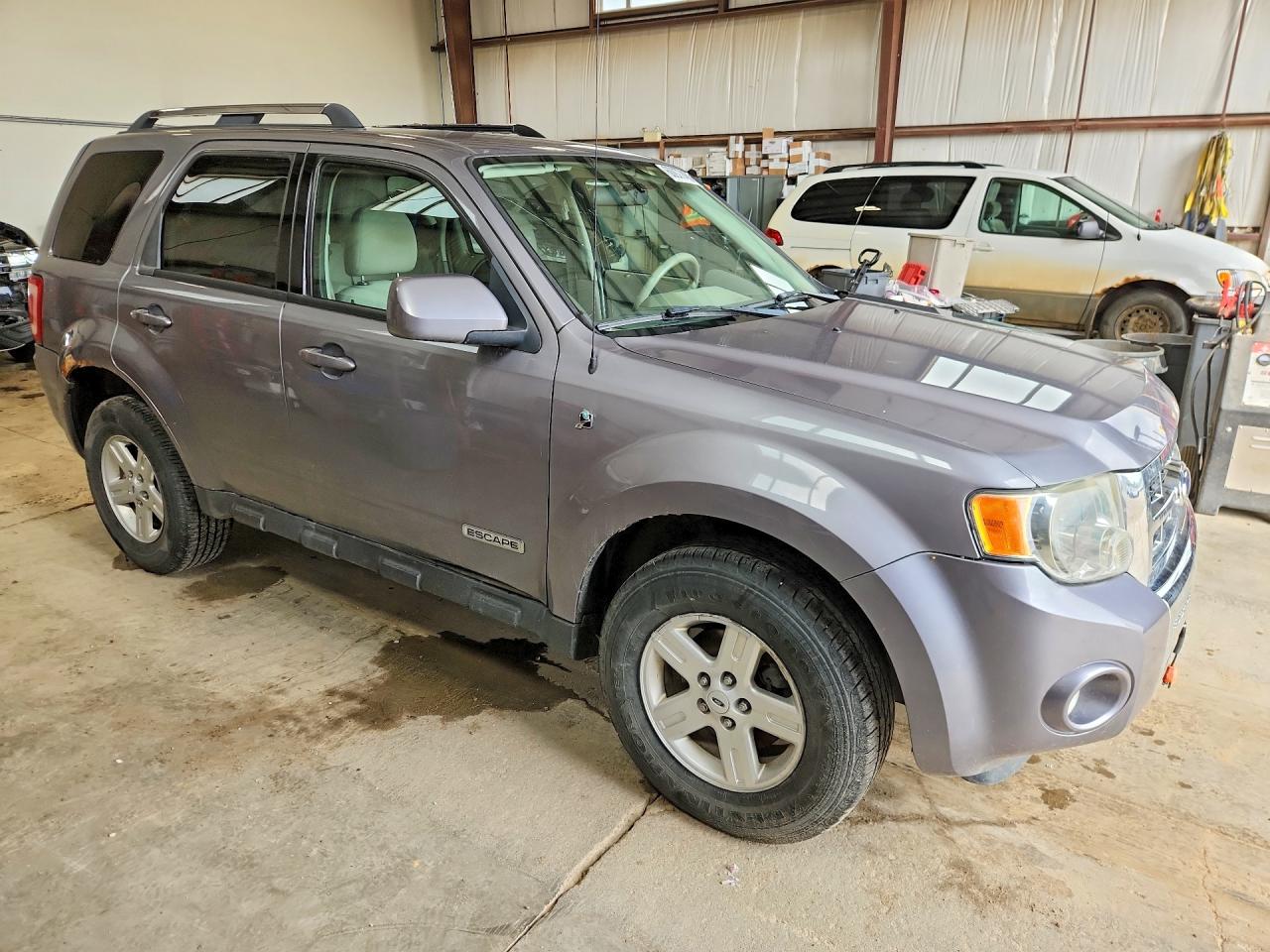 2008 Ford Escape Hev Gray vin: 1FMCU59H48KE79929