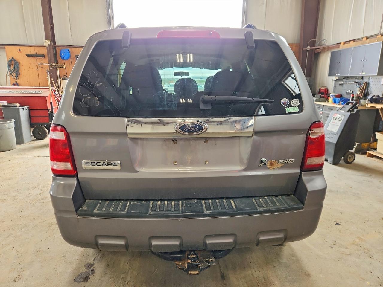 2008 Ford Escape Hev Gray vin: 1FMCU59H48KE79929