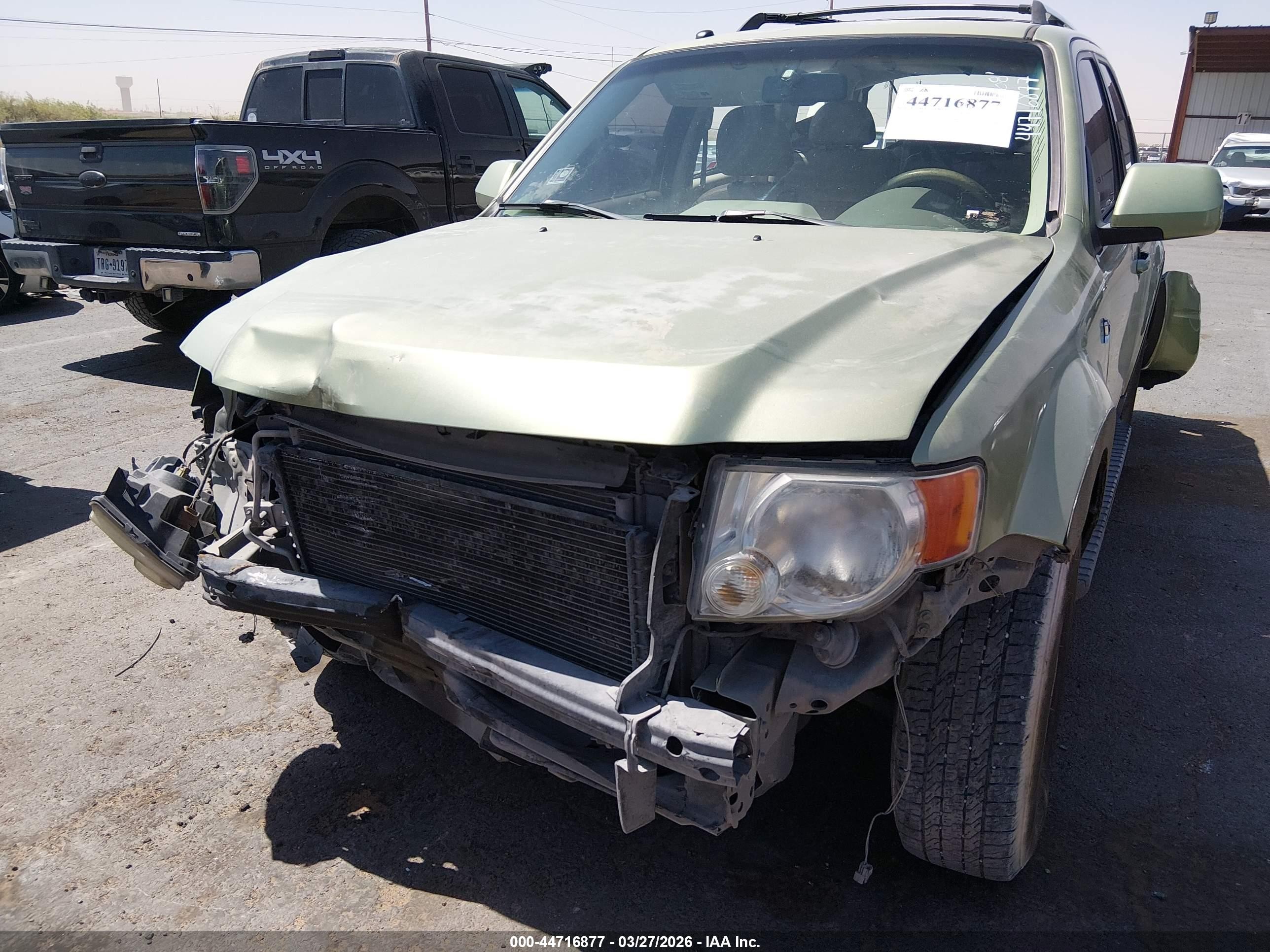 2008 Ford Escape Hybrid   Beige vin: 1FMCU59H58KE20744