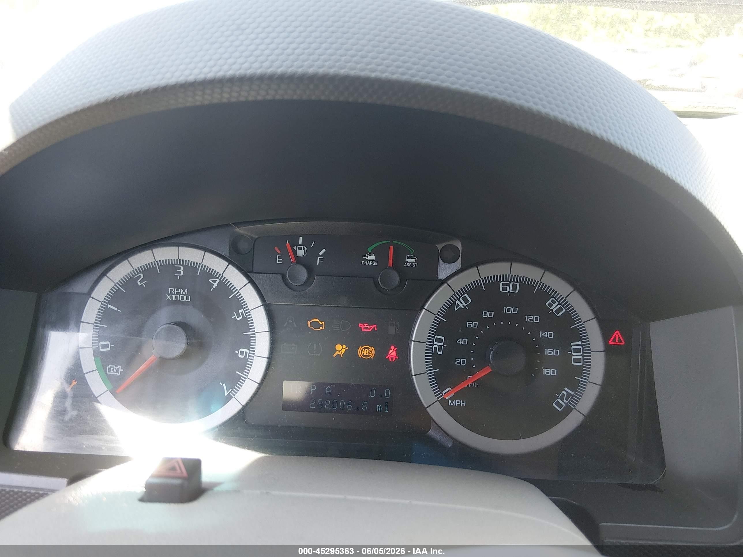 2008 Ford Escape Hybrid   Blue vin: 1FMCU59H58KE61519