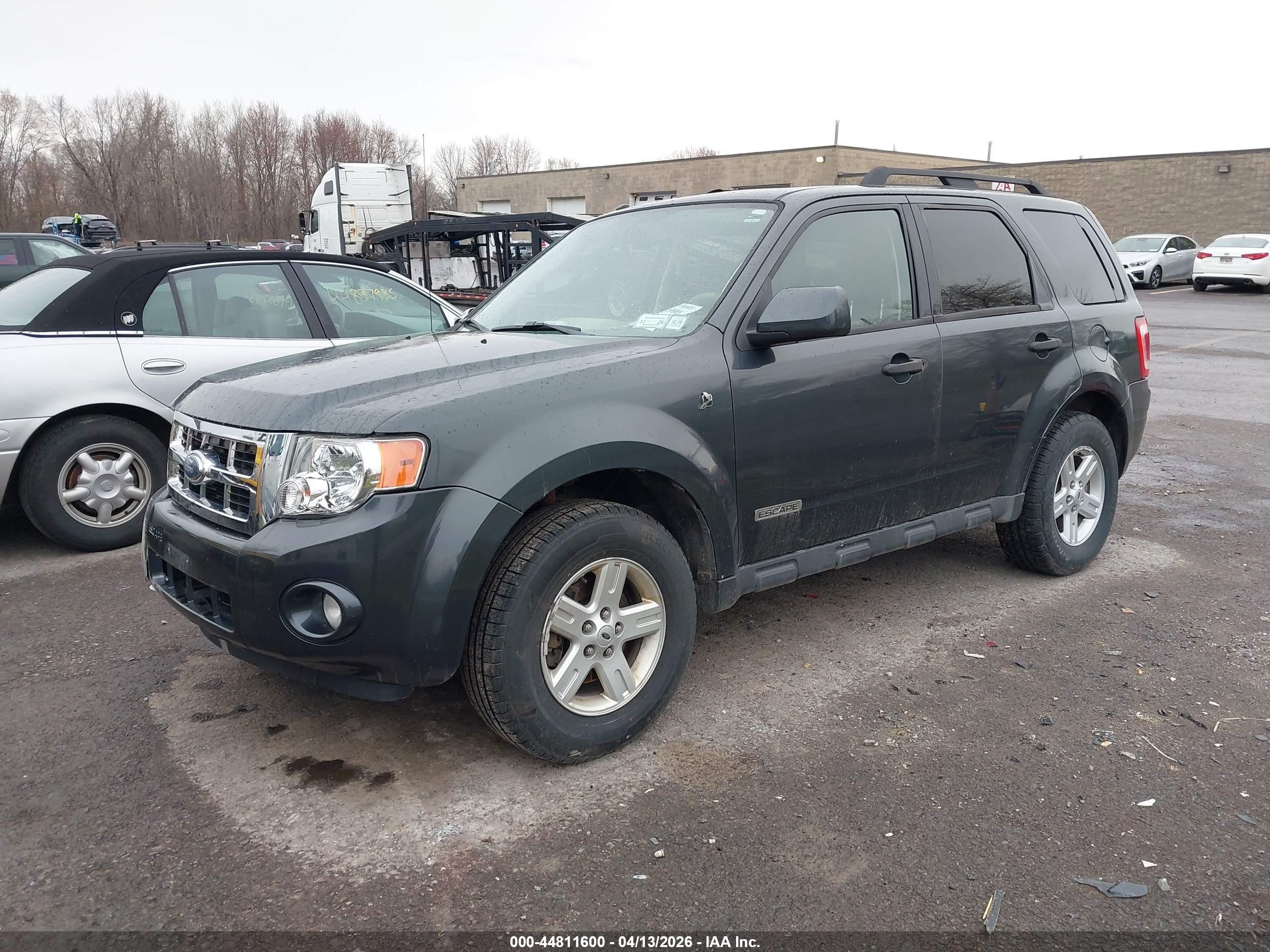 2008 Ford Escape Hybrid   Dark Blue vin: 1FMCU59H68KA51988