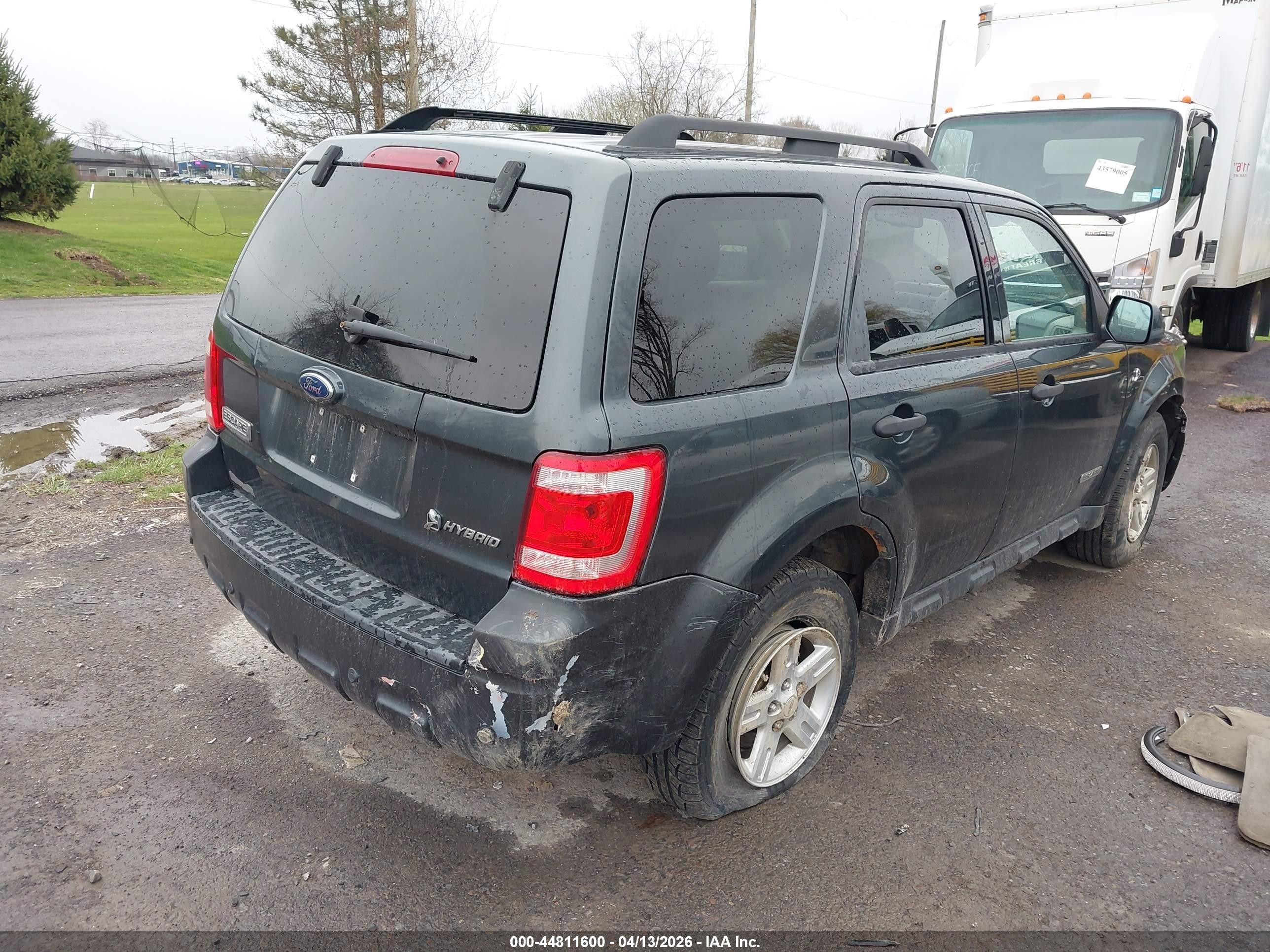 2008 Ford Escape Hybrid   Dark Blue vin: 1FMCU59H68KA51988