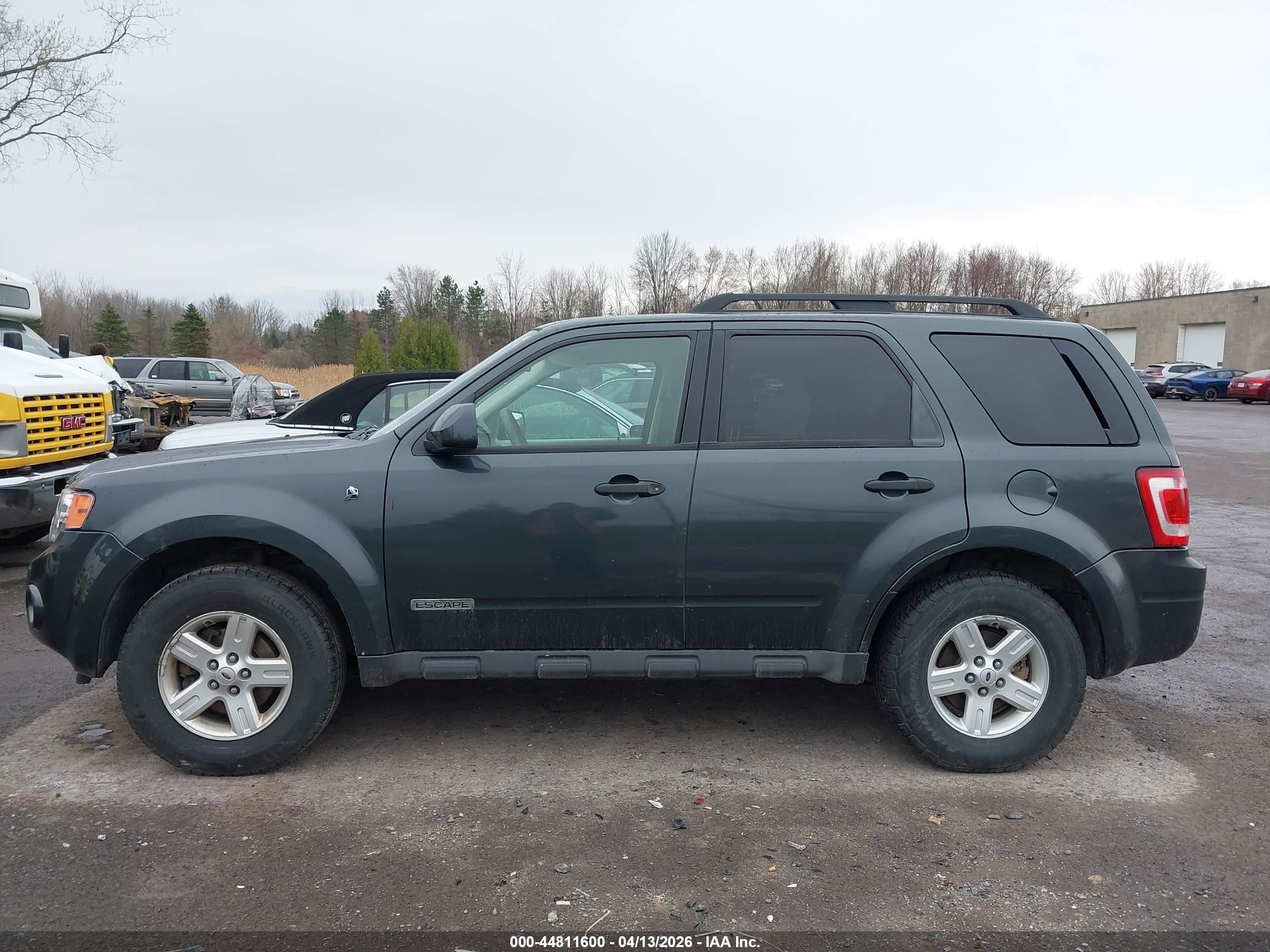 2008 Ford Escape Hybrid   Dark Blue vin: 1FMCU59H68KA51988