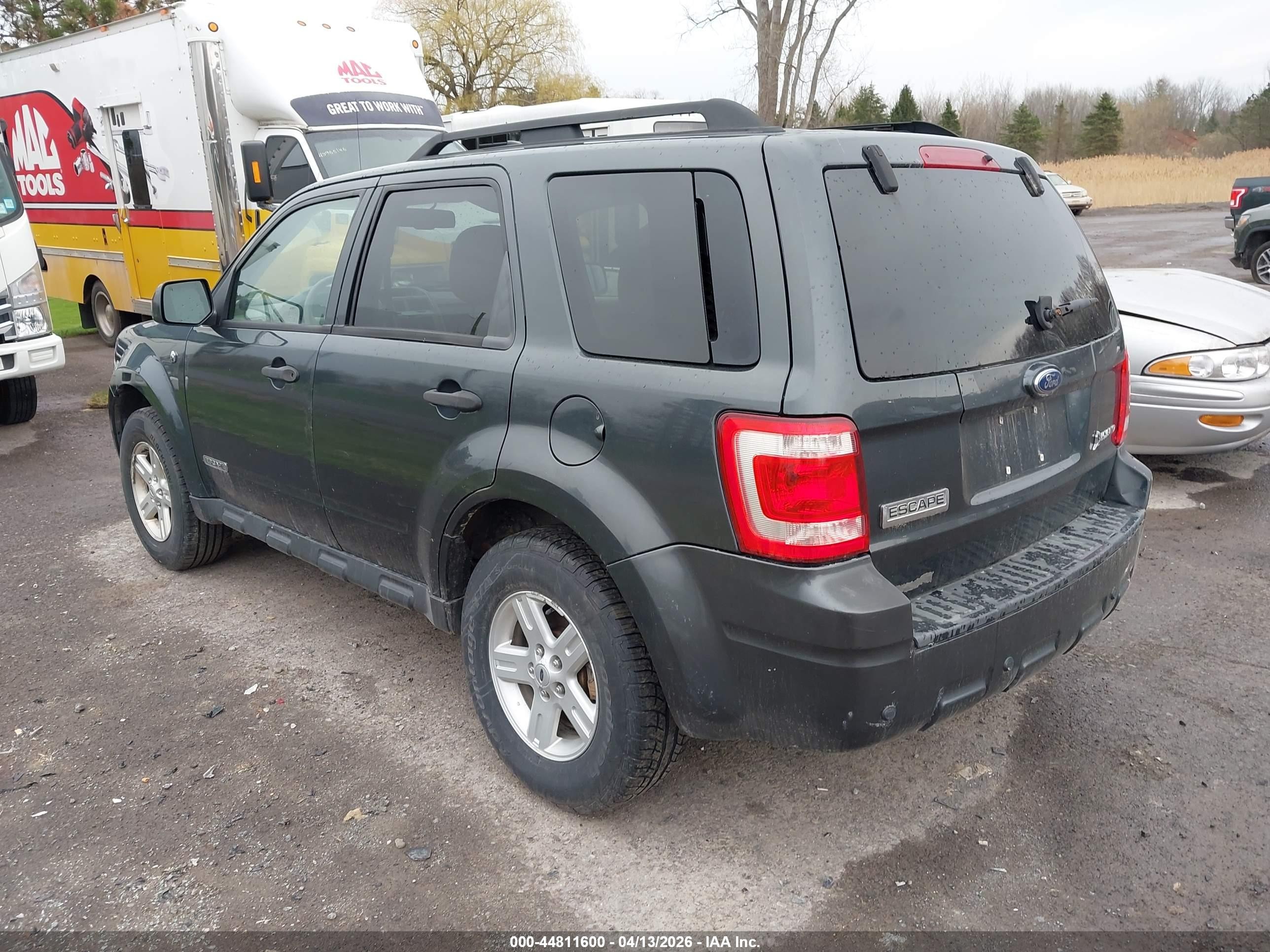 2008 Ford Escape Hybrid   Dark Blue vin: 1FMCU59H68KA51988