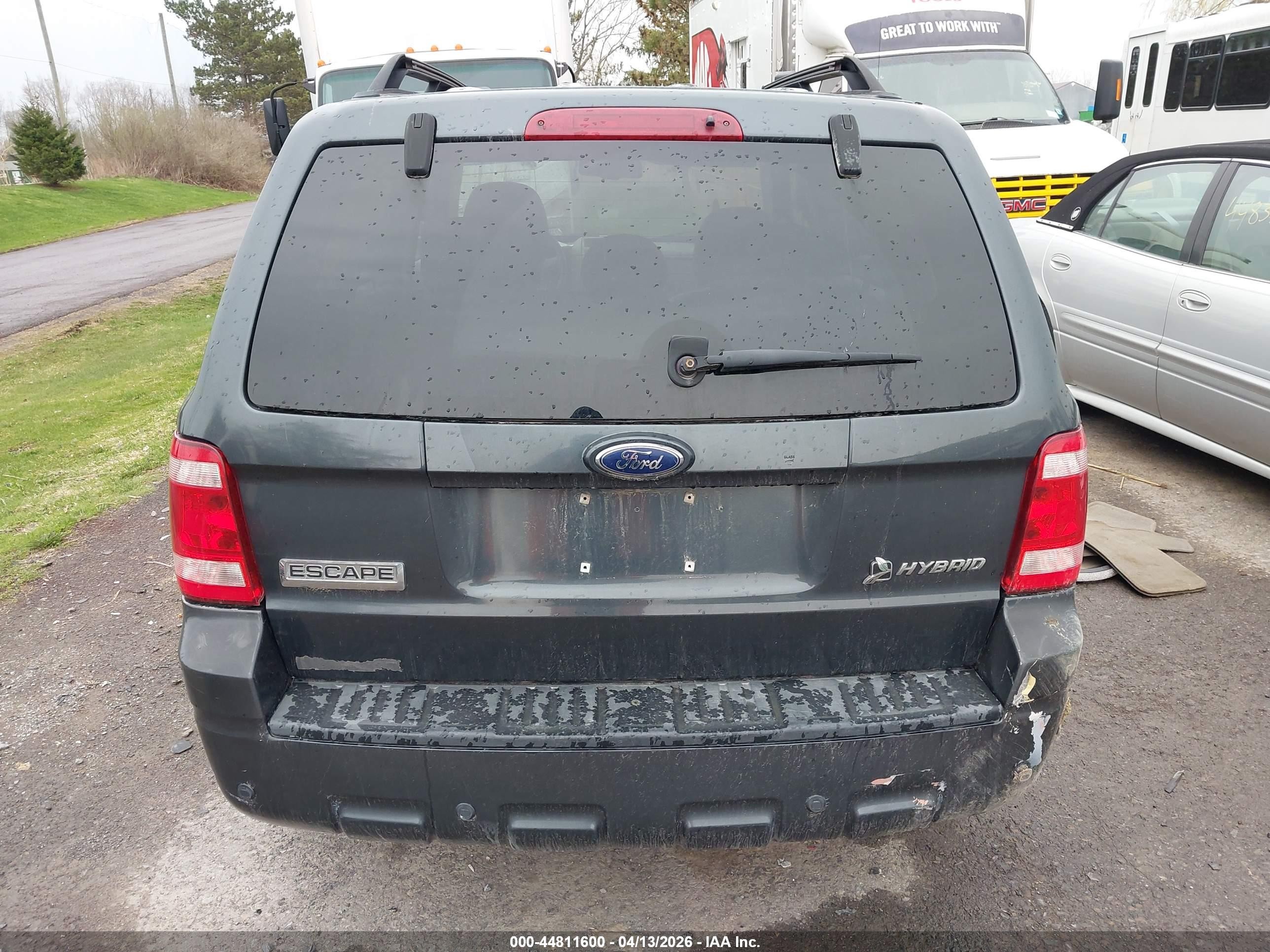2008 Ford Escape Hybrid   Dark Blue vin: 1FMCU59H68KA51988