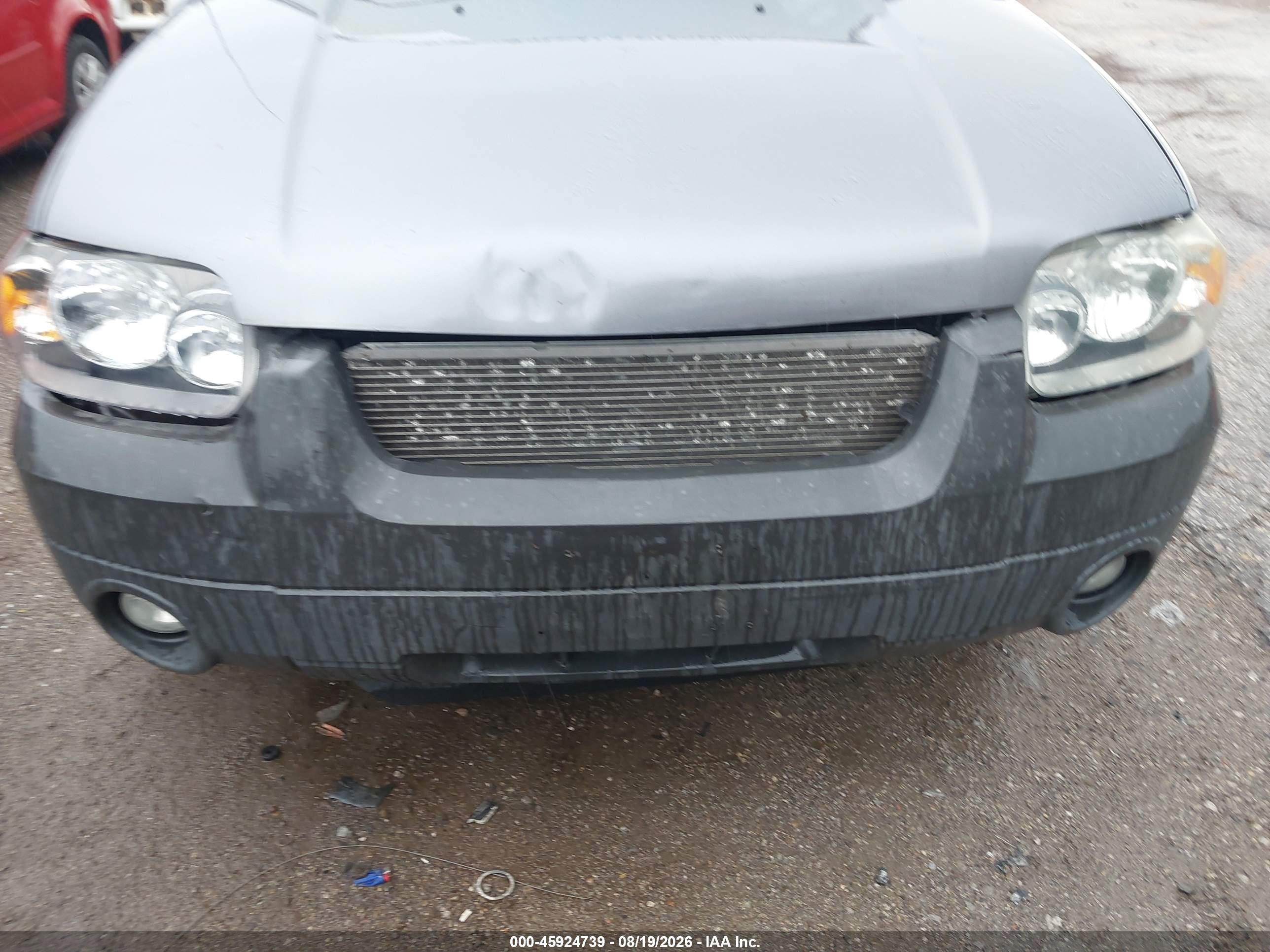 2007 Ford Escape Hybrid   Gray vin: 1FMCU59H97KC07018
