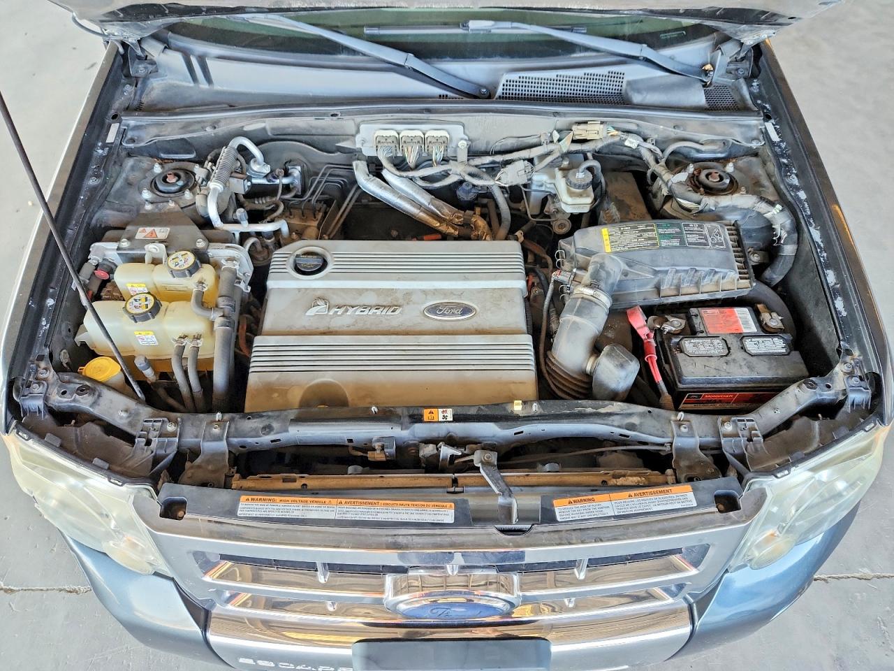 2008 Ford Escape Hev Charcoal vin: 1FMCU59H98KA29130