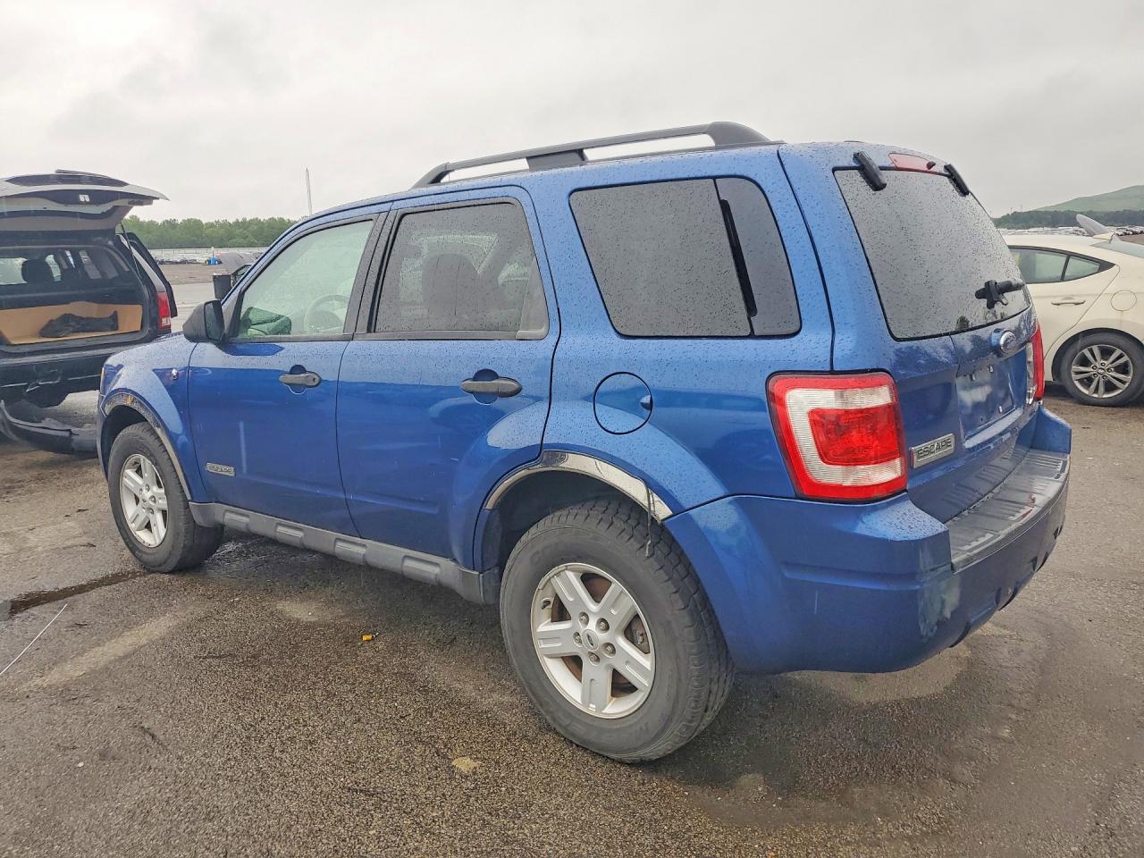 2008 Ford Escape Hev Blue vin: 1FMCU59H98KA59258
