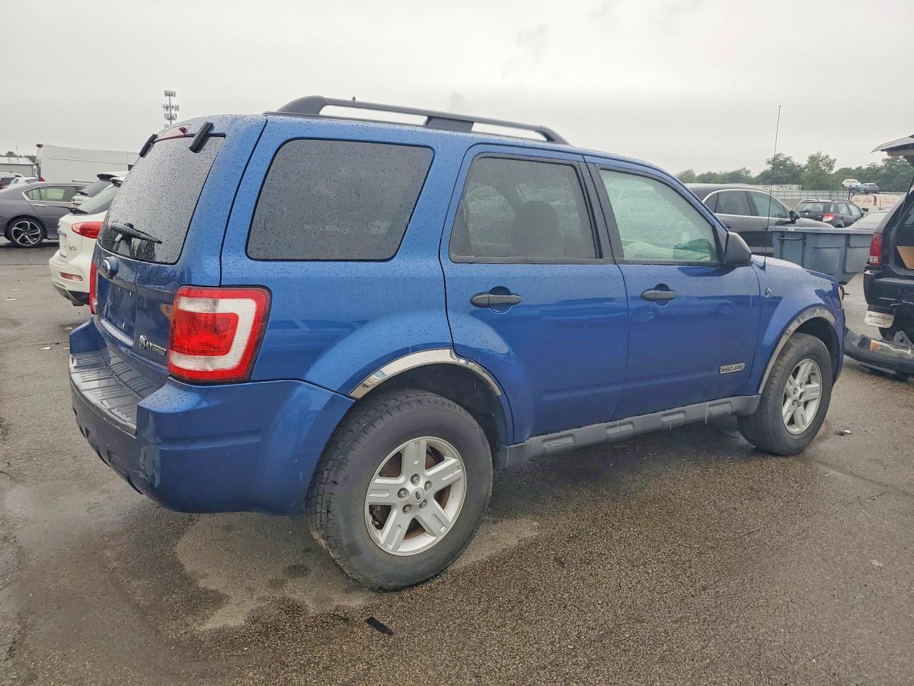 2008 Ford Escape Hev Blue vin: 1FMCU59H98KA59258