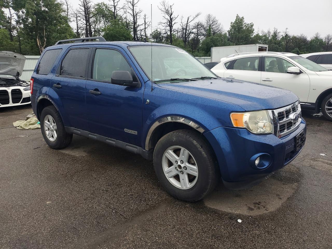 2008 Ford Escape Hev Blue vin: 1FMCU59H98KA59258