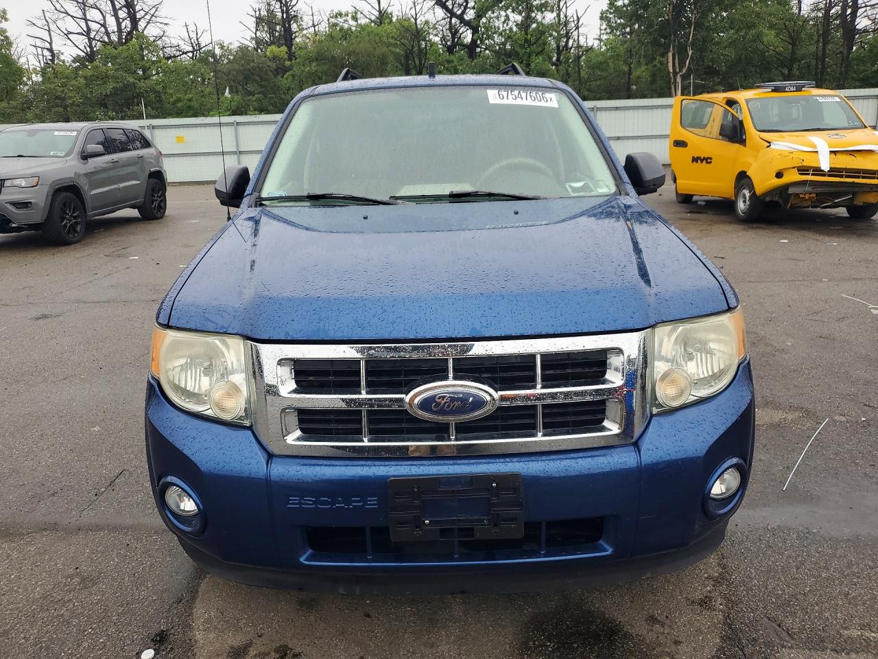 2008 Ford Escape Hev Blue vin: 1FMCU59H98KA59258