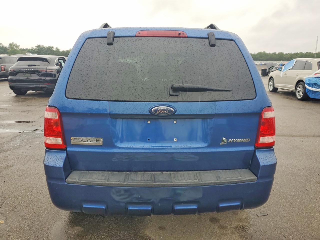 2008 Ford Escape Hev Blue vin: 1FMCU59H98KA59258