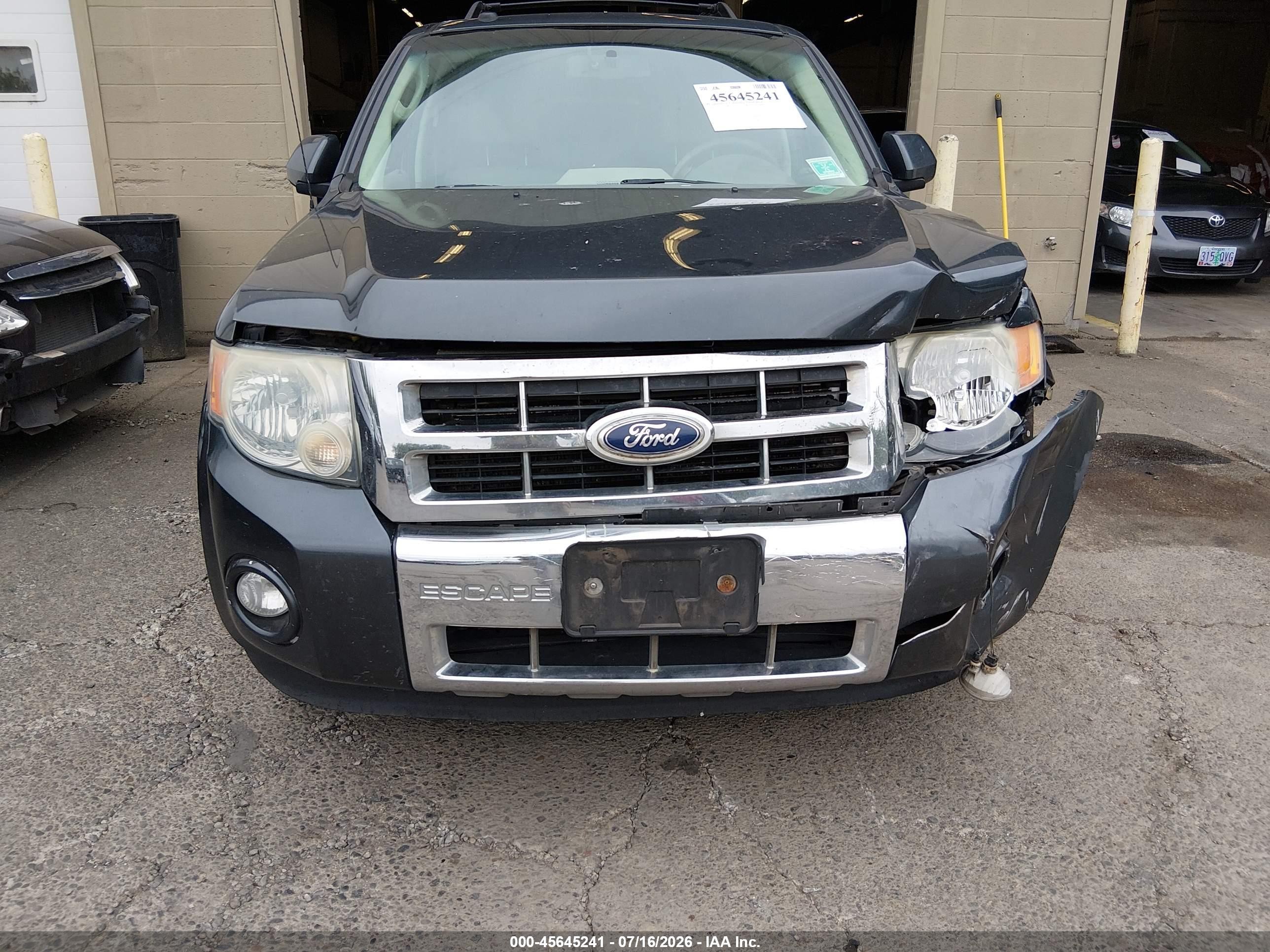 2010 Ford Escape Hybrid Limited Серый vin: 1FMCU5K30AKB79681