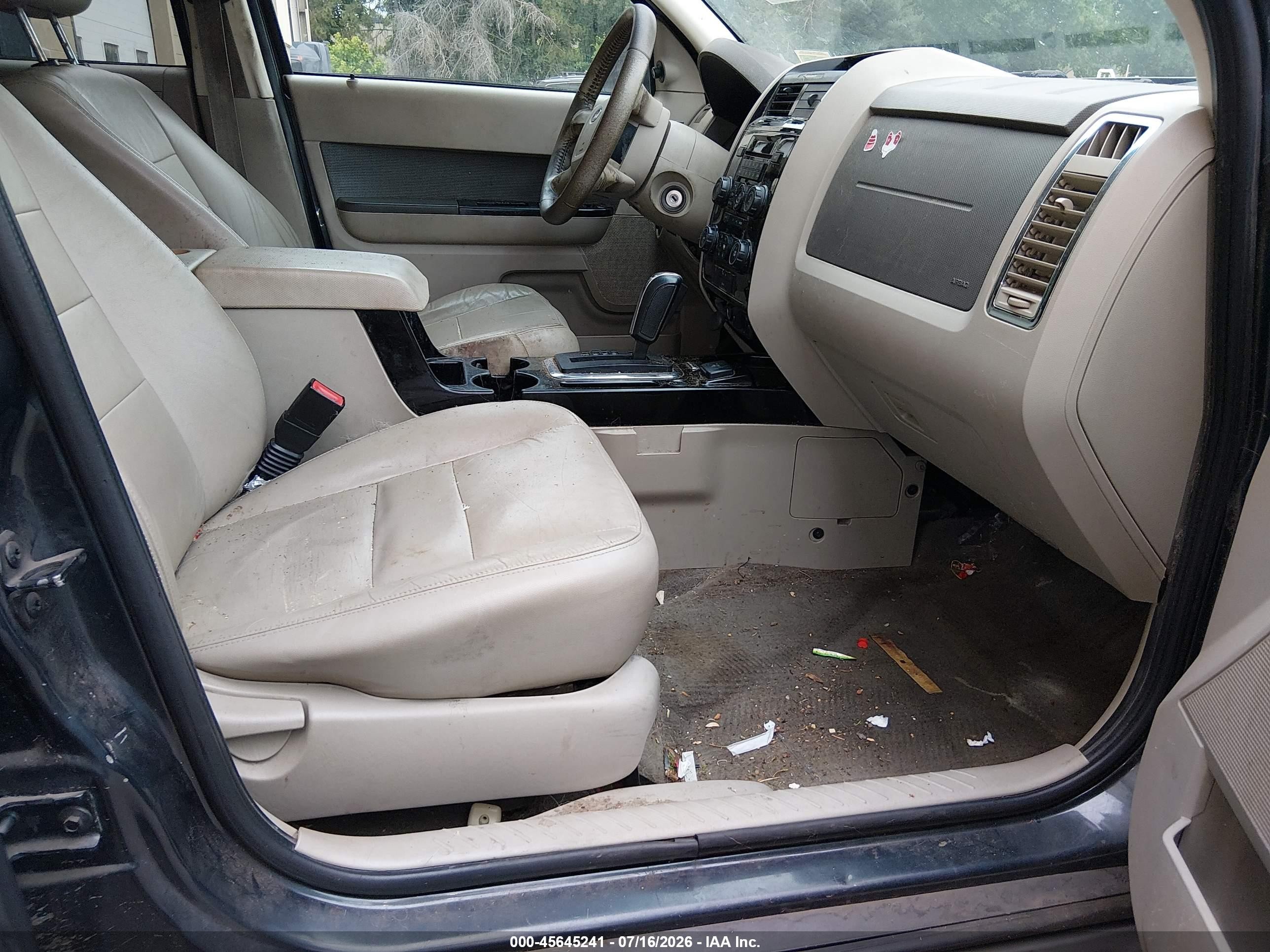 2010 Ford Escape Hybrid Limited Серый vin: 1FMCU5K30AKB79681