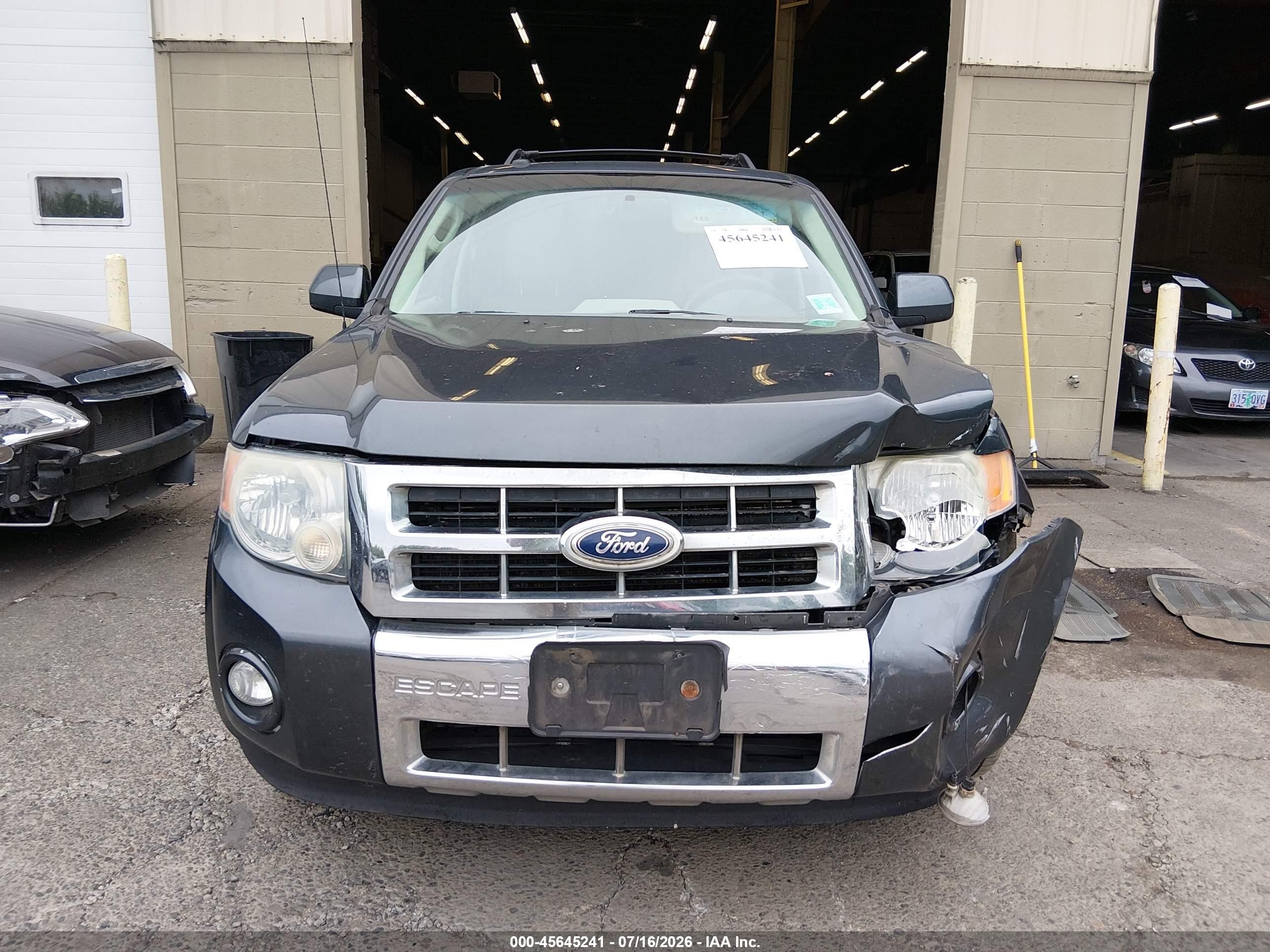 2010 Ford Escape Hybrid Limited Серый vin: 1FMCU5K30AKB79681