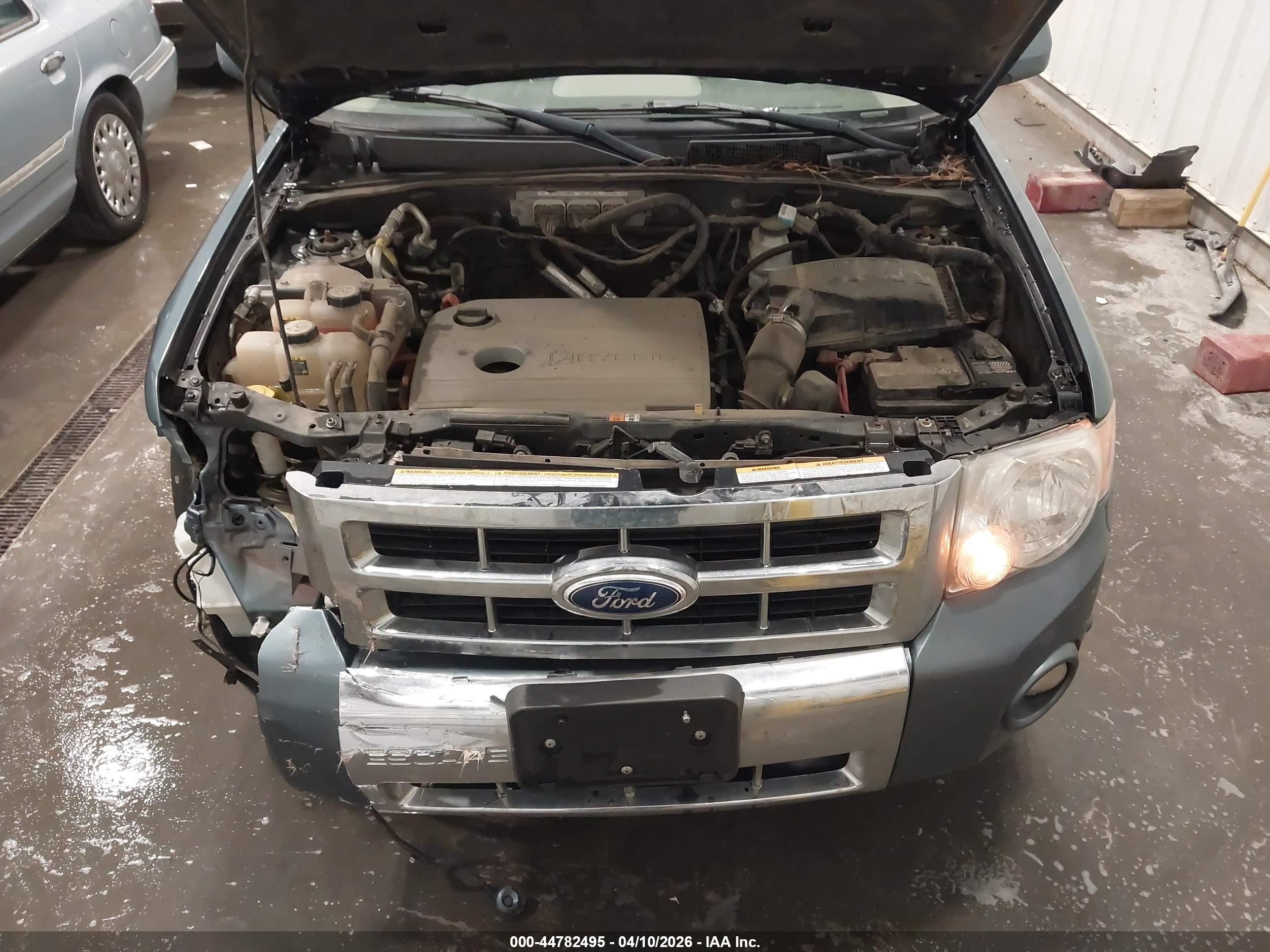 2012 Ford Escape Hybrid Limited Blue vin: 1FMCU5K30CKA57938