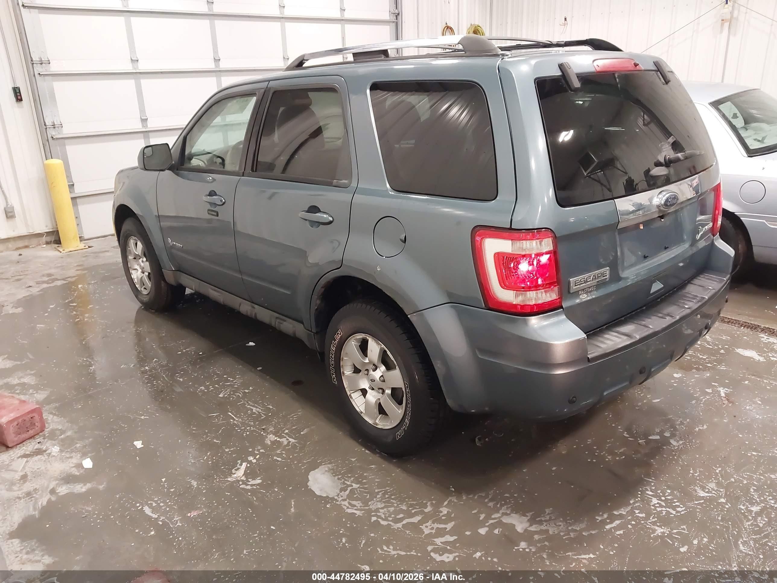 2012 Ford Escape Hybrid Limited Blue vin: 1FMCU5K30CKA57938