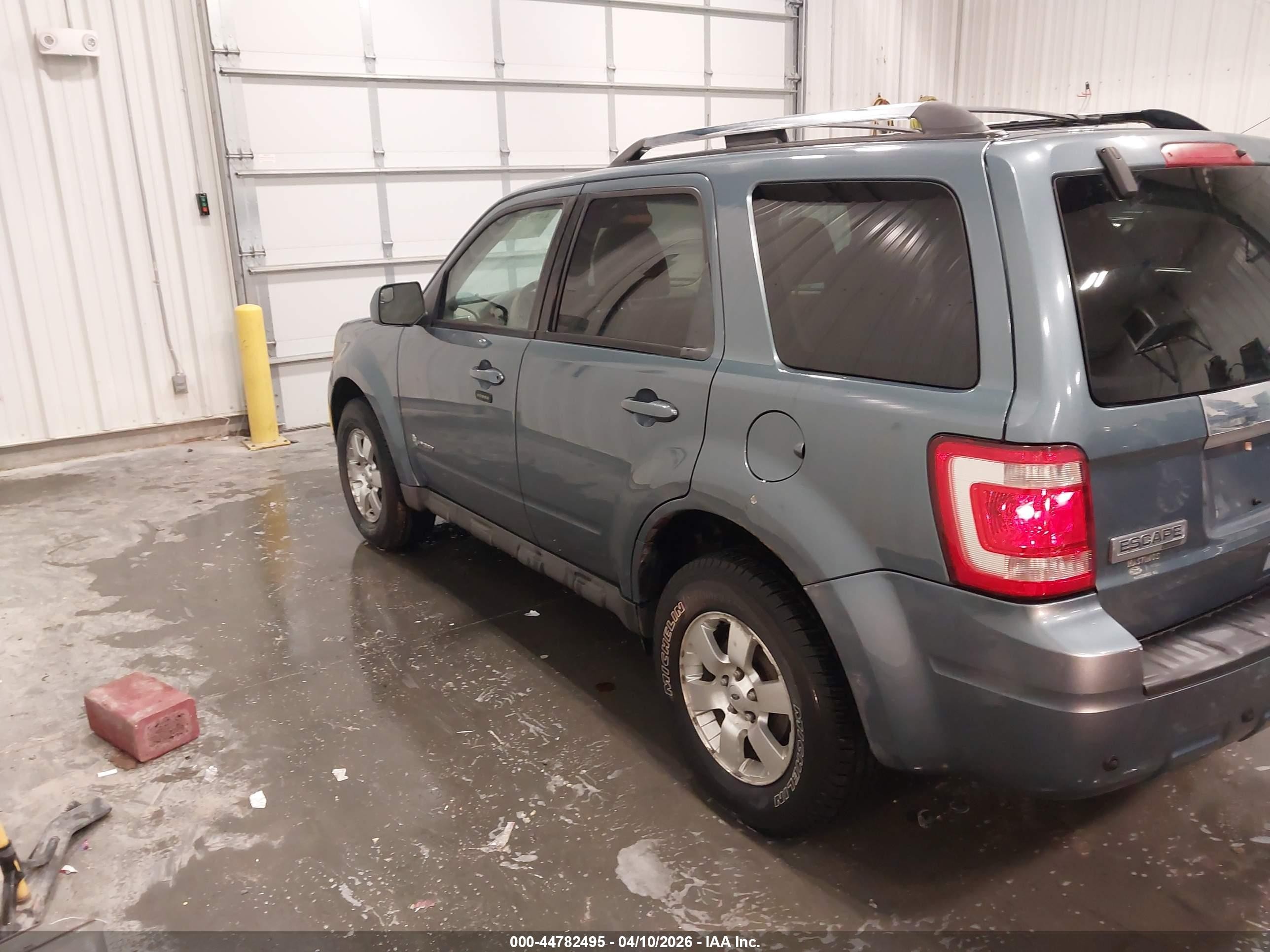 2012 Ford Escape Hybrid Limited Blue vin: 1FMCU5K30CKA57938