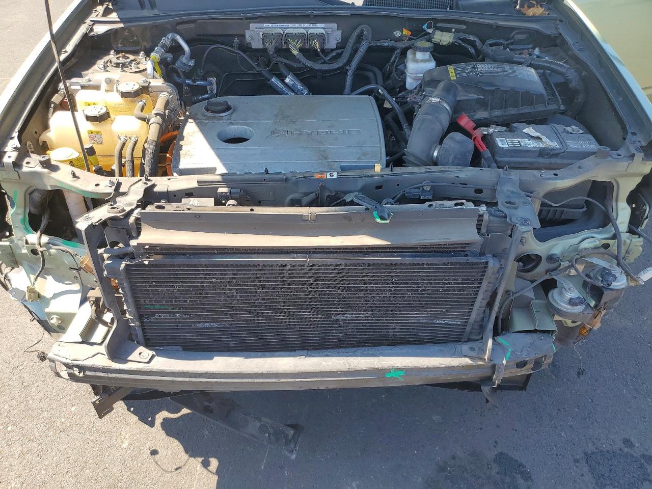 2010 Ford Escape Hybrid Green vin: 1FMCU5K31AKC52931