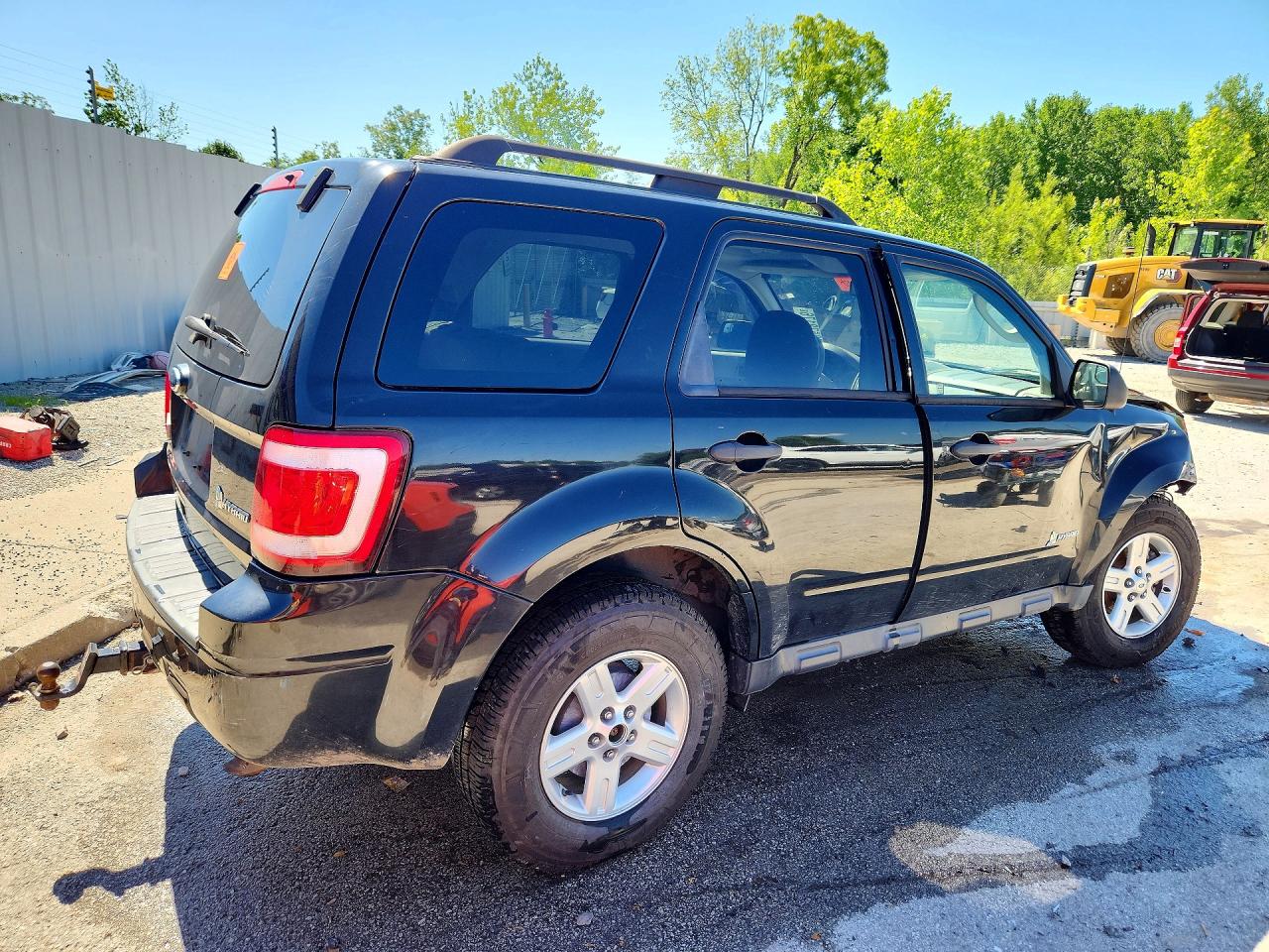 2011 Ford Escape Hybrid Black vin: 1FMCU5K31BKA49006