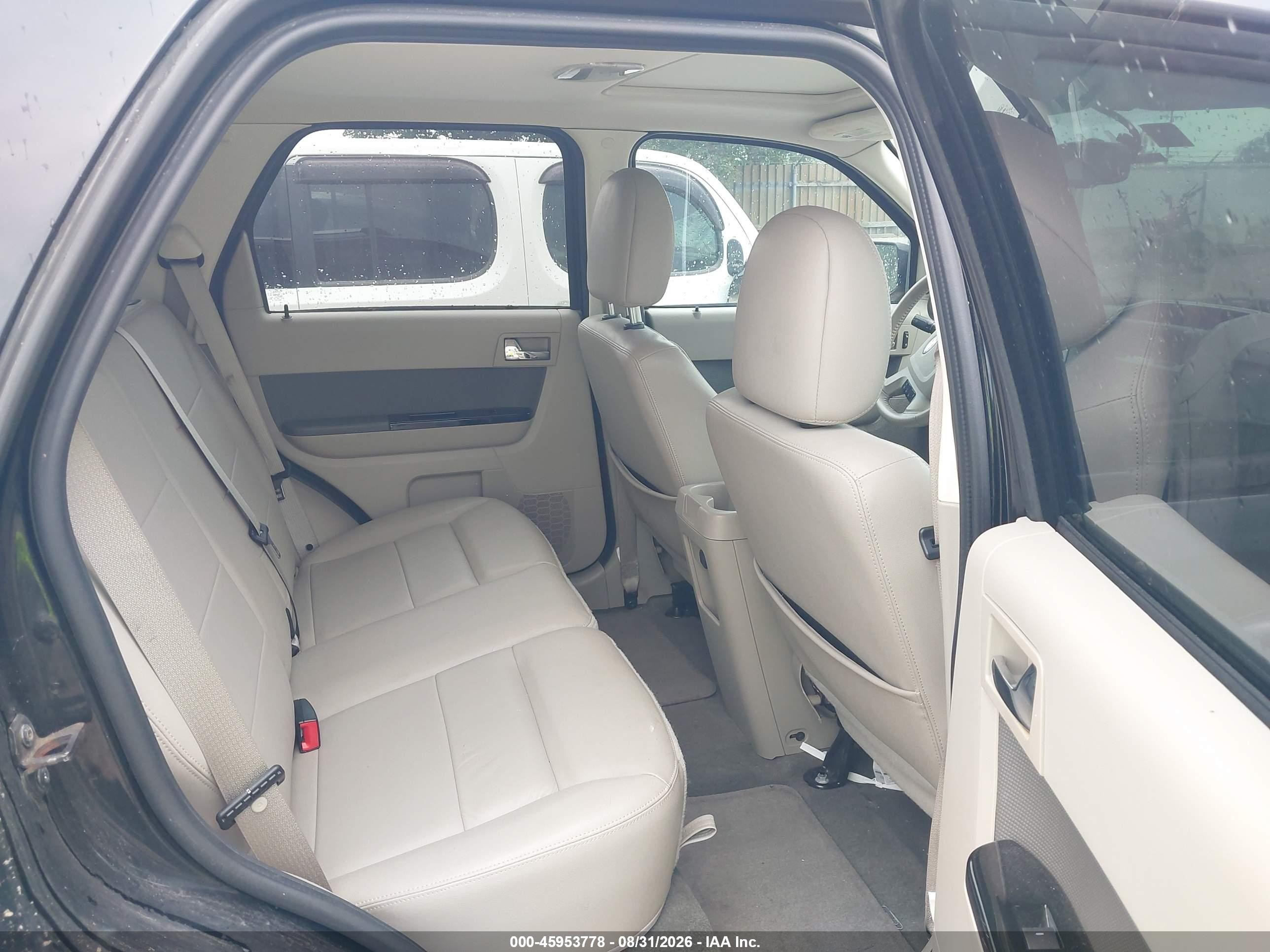 2012 Ford Escape Hybrid Limited Black vin: 1FMCU5K31CKA49962