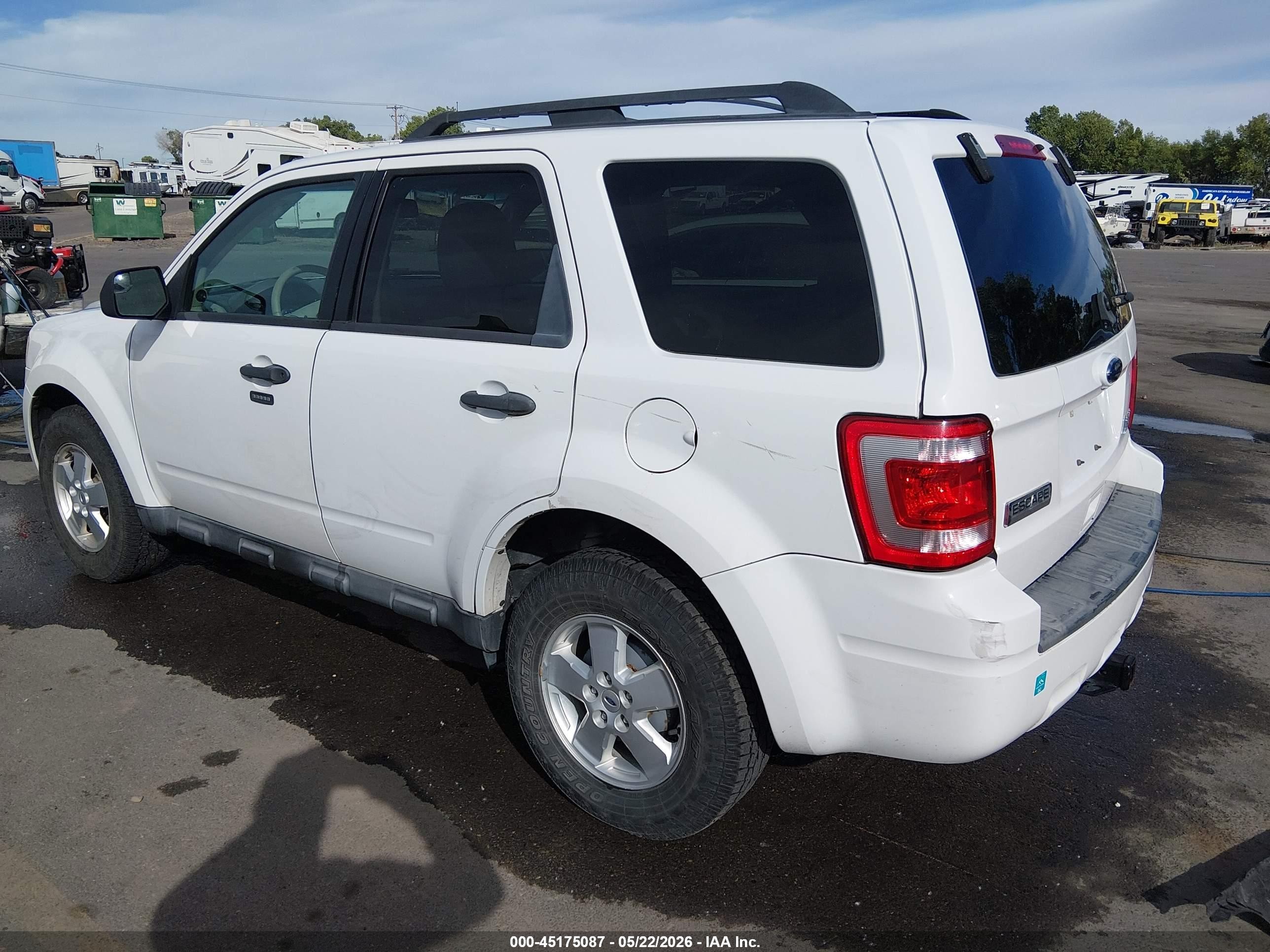 2010 Ford Escape Hybrid Limited White vin: 1FMCU5K32AKC79636