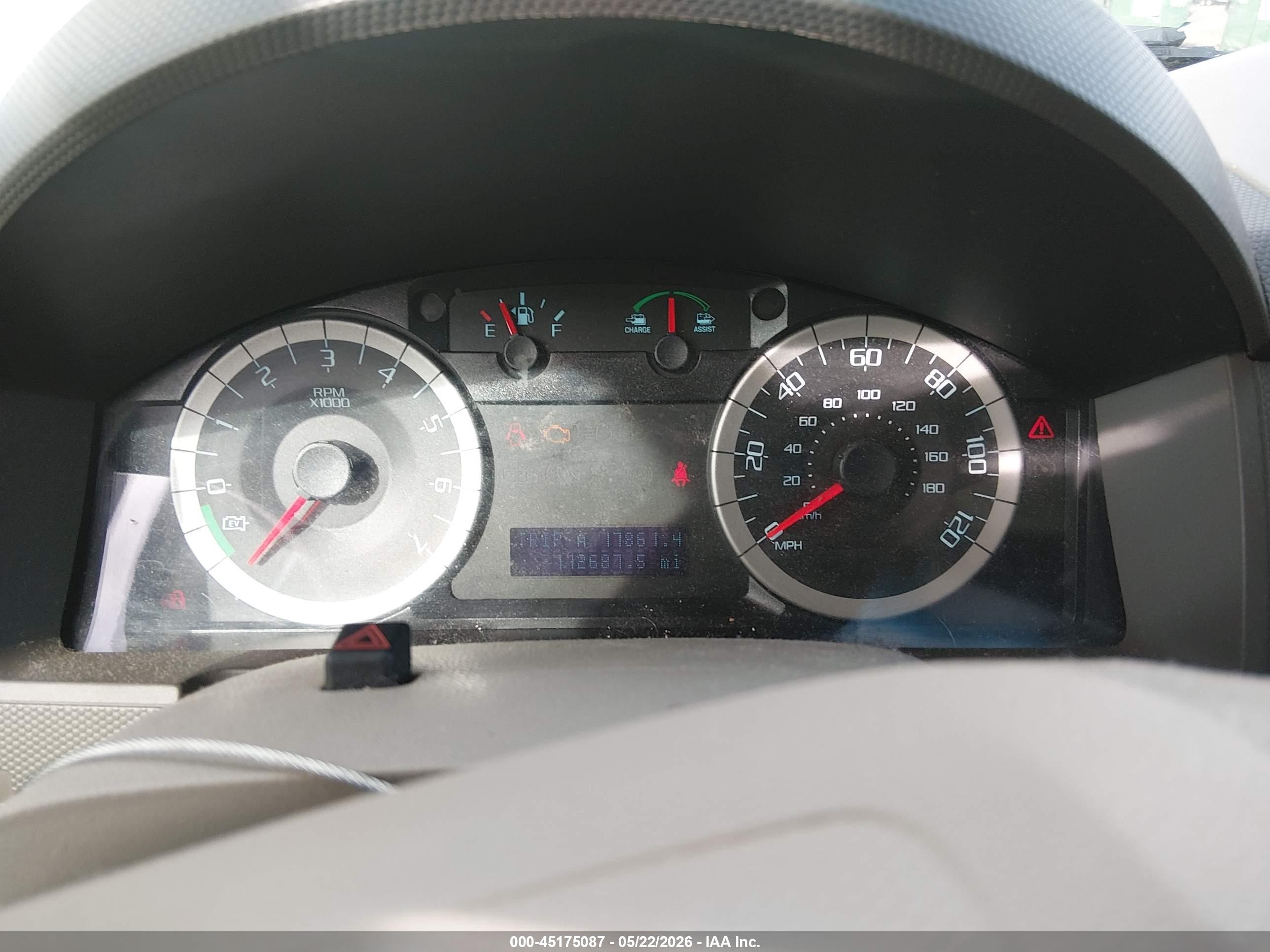 2010 Ford Escape Hybrid Limited White vin: 1FMCU5K32AKC79636
