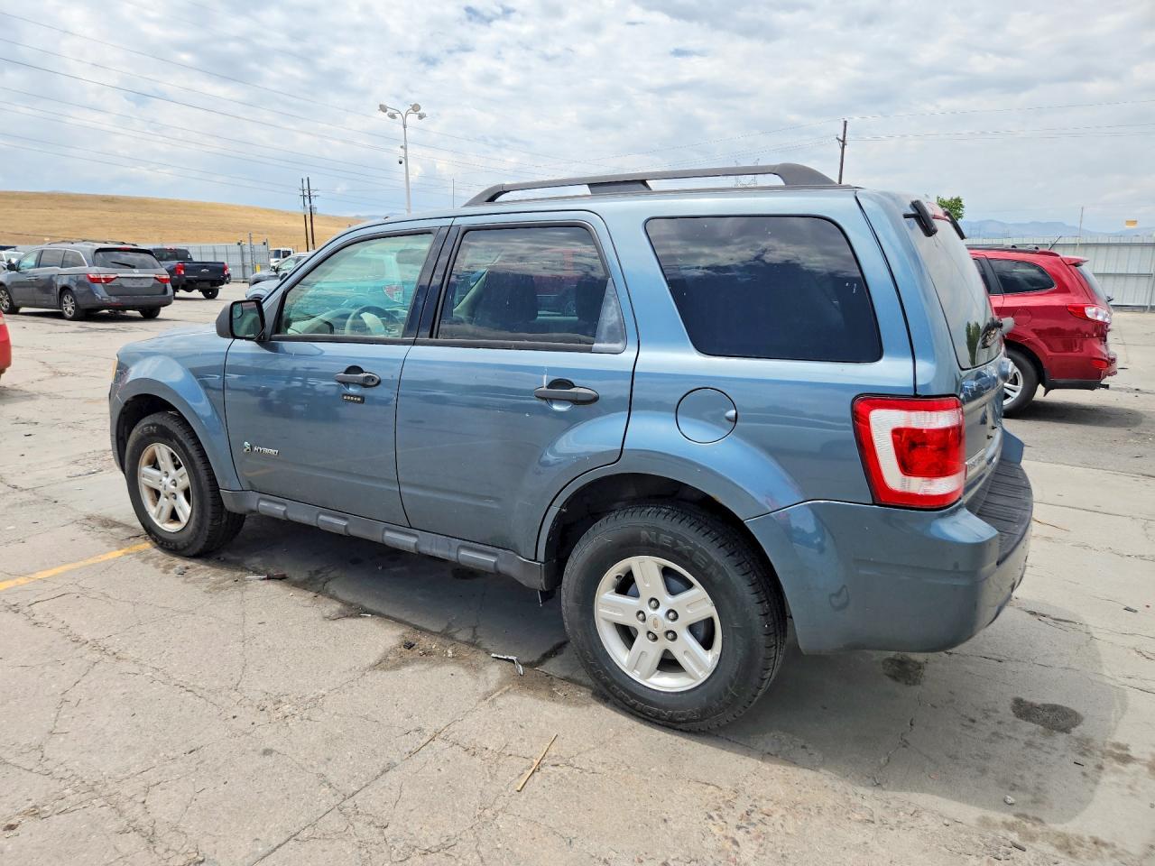 2010 Ford Escape Hybrid Blue vin: 1FMCU5K32AKD02767