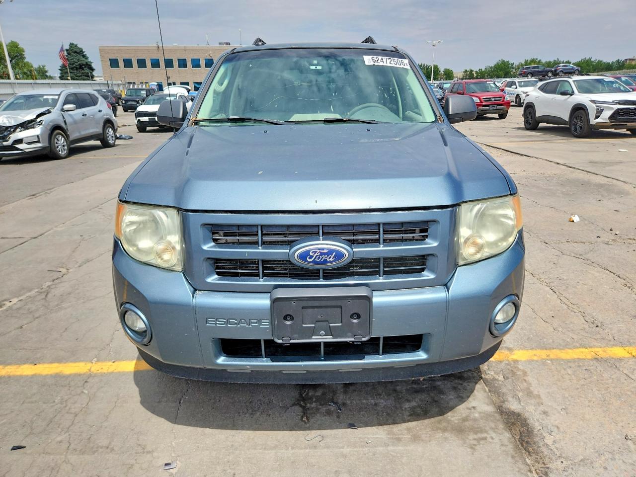 2010 Ford Escape Hybrid Blue vin: 1FMCU5K32AKD02767