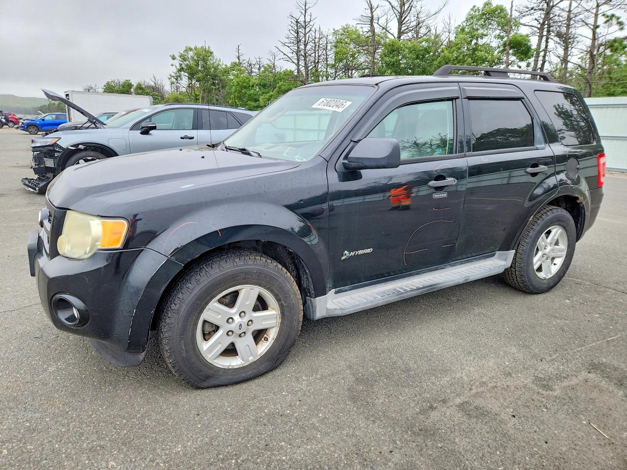 2010 Ford Escape Hybrid Black vin: 1FMCU5K33AKB50756