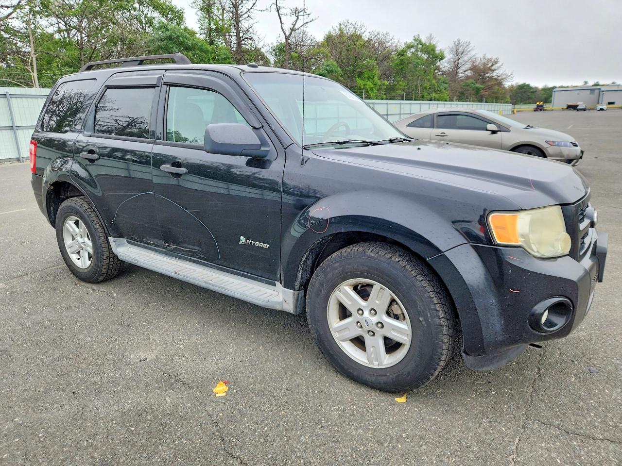 2010 Ford Escape Hybrid Black vin: 1FMCU5K33AKB50756