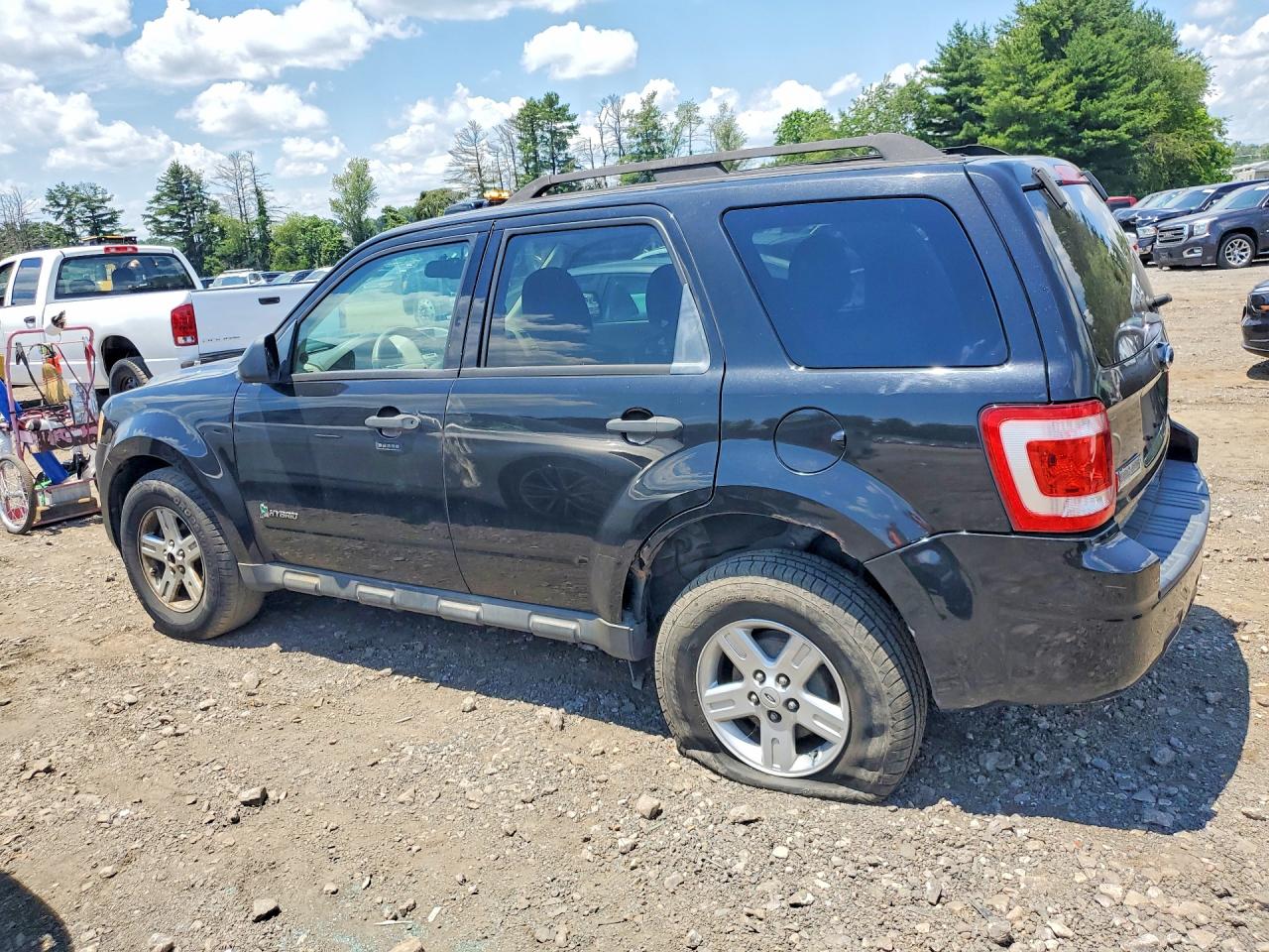 2011 Ford Escape Hybrid Black vin: 1FMCU5K33BKB35479