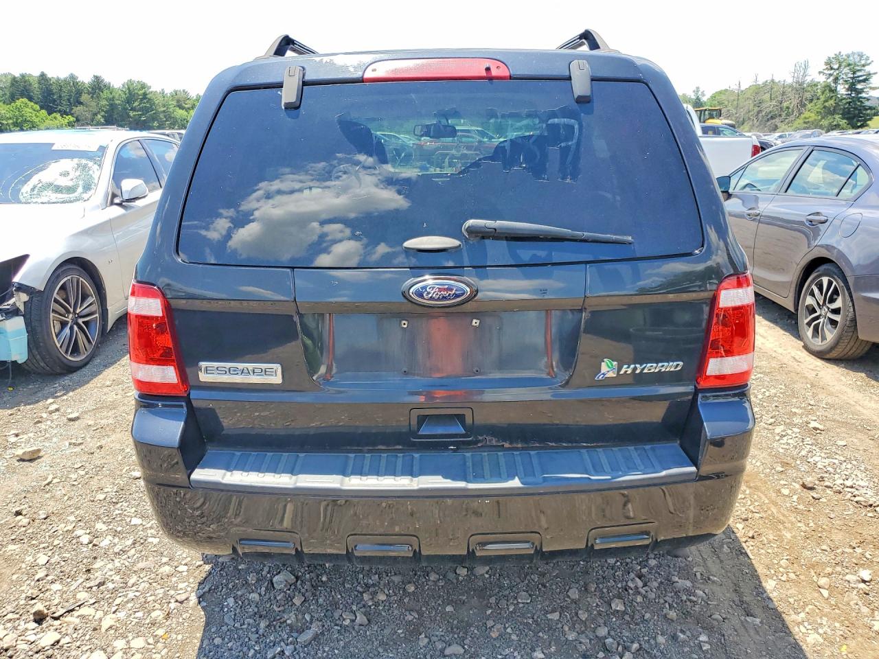 2011 Ford Escape Hybrid Black vin: 1FMCU5K33BKB35479