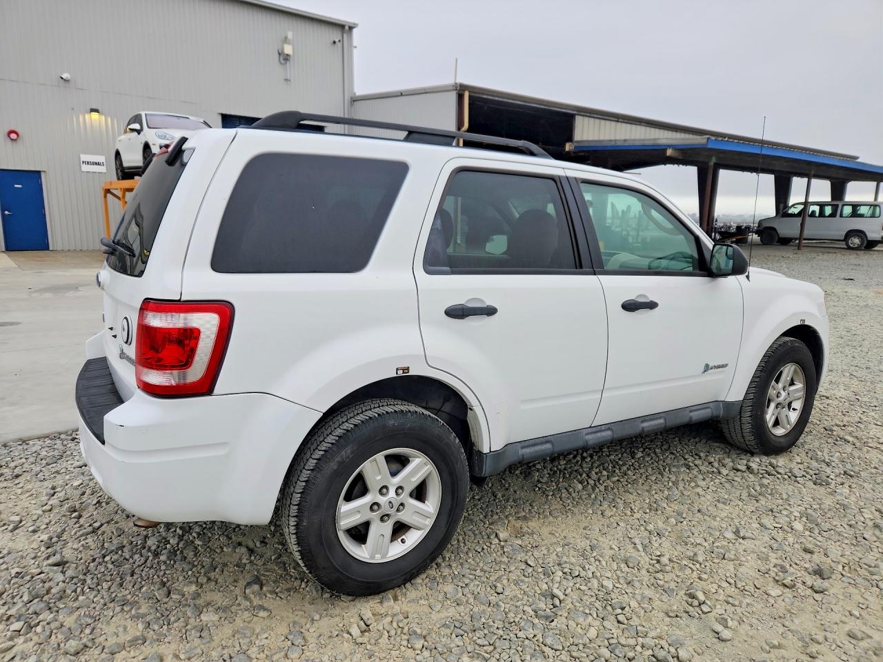 2011 Ford Escape Hybrid White vin: 1FMCU5K33BKB48815