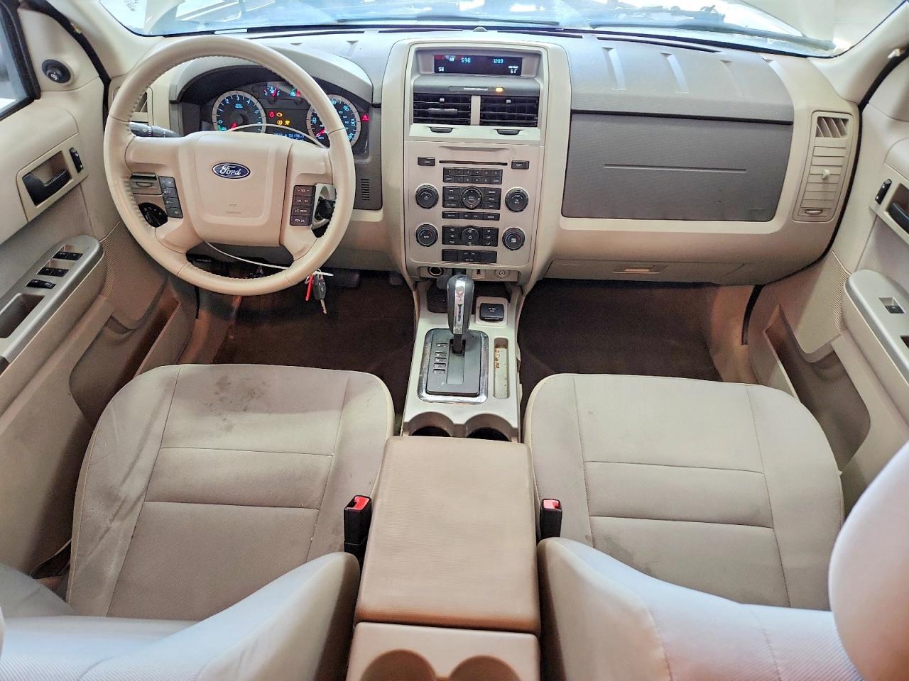 2011 Ford Escape Hybrid White vin: 1FMCU5K33BKB48877